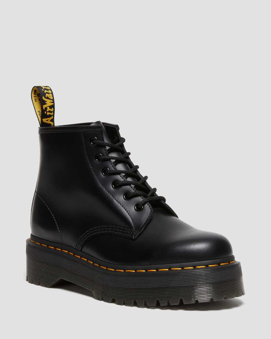 101 Smooth Leather Platform Ankle Boots101 Smooth Leather Platform Ankle Boots | Dr Martens