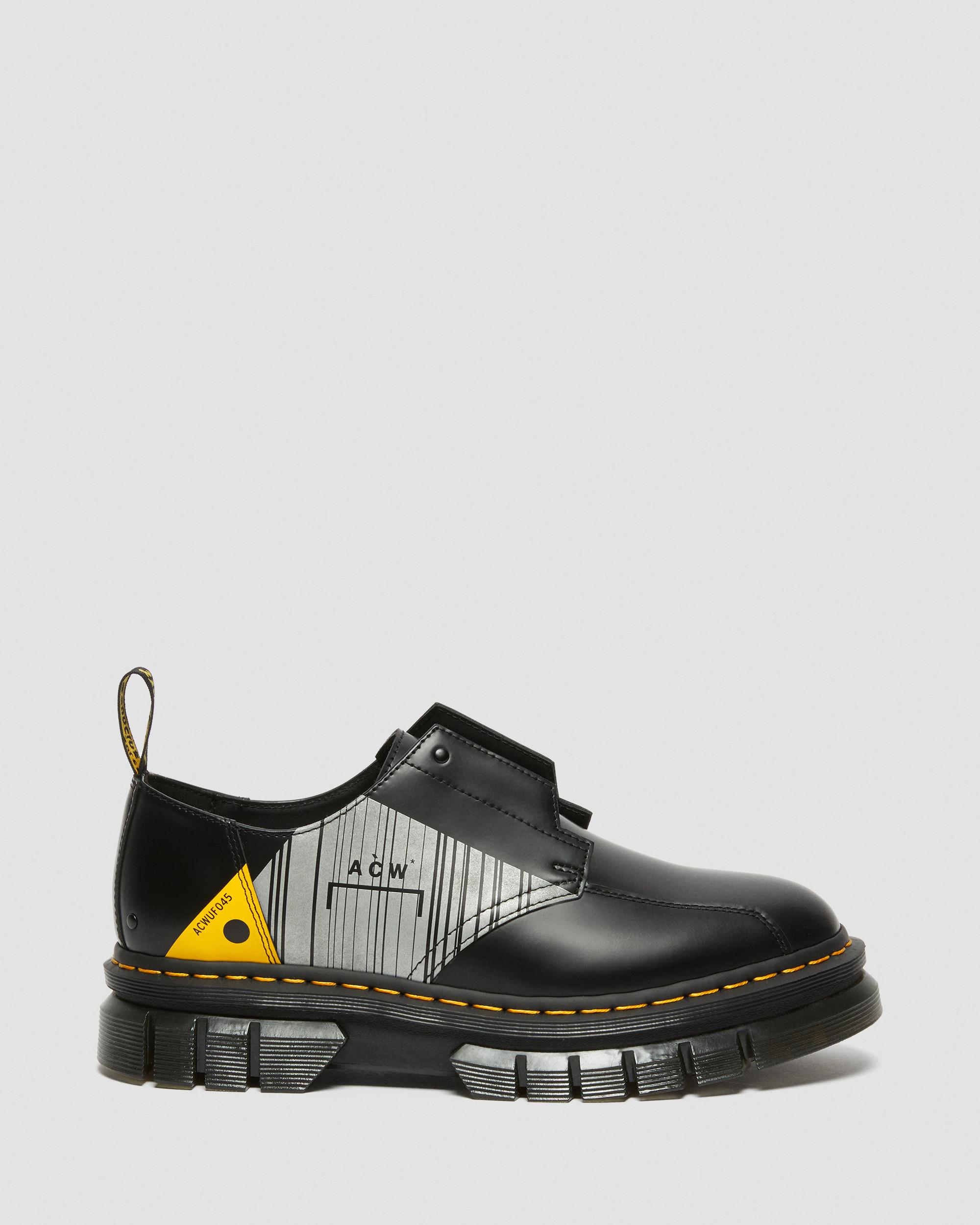 DR MARTENS Rikard A-Cold-Wall* Leather Platform Shoes