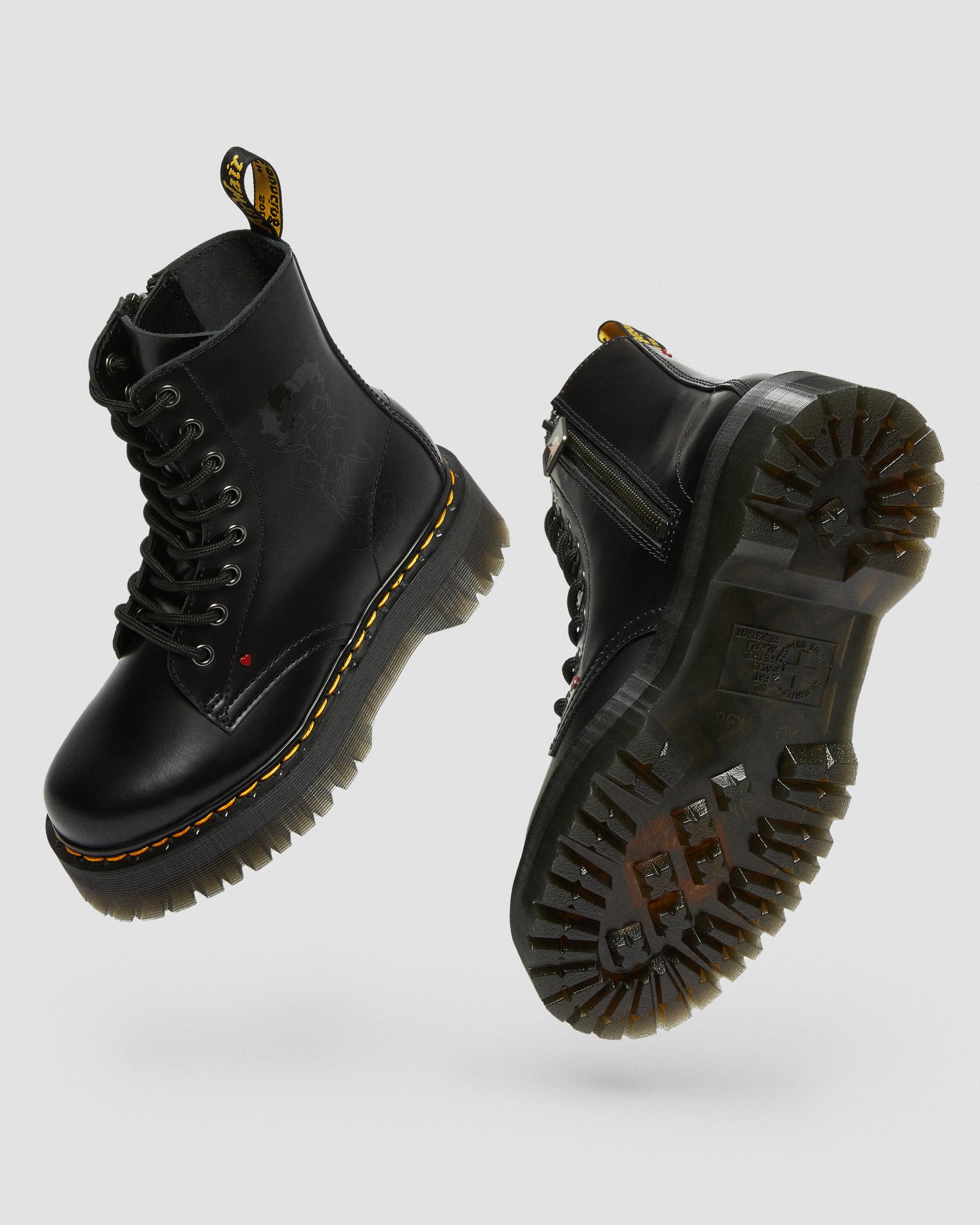 Mens Shoes Boots Formal and smart boots Martens Jadon Betty Boop Platform Boots in Black for Men Dr 