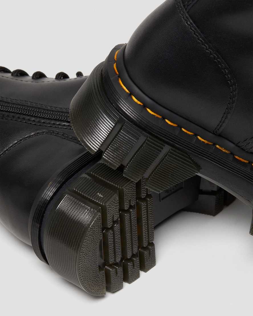 Audrick 20-Eye Leather Platform BootsAudrick 20-Eye Leather Platform Boots Dr. Martens
