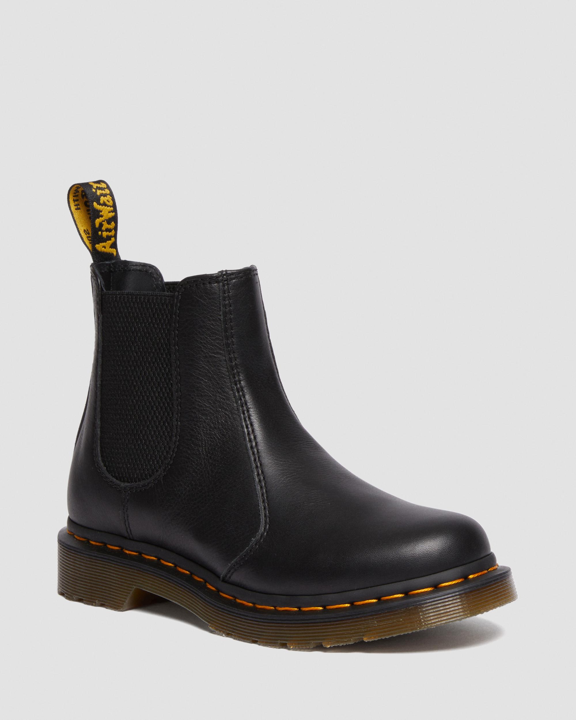 Dr. Martens' Damen 2976 Virginia Leder Chelsea Stiefel In Schwarz