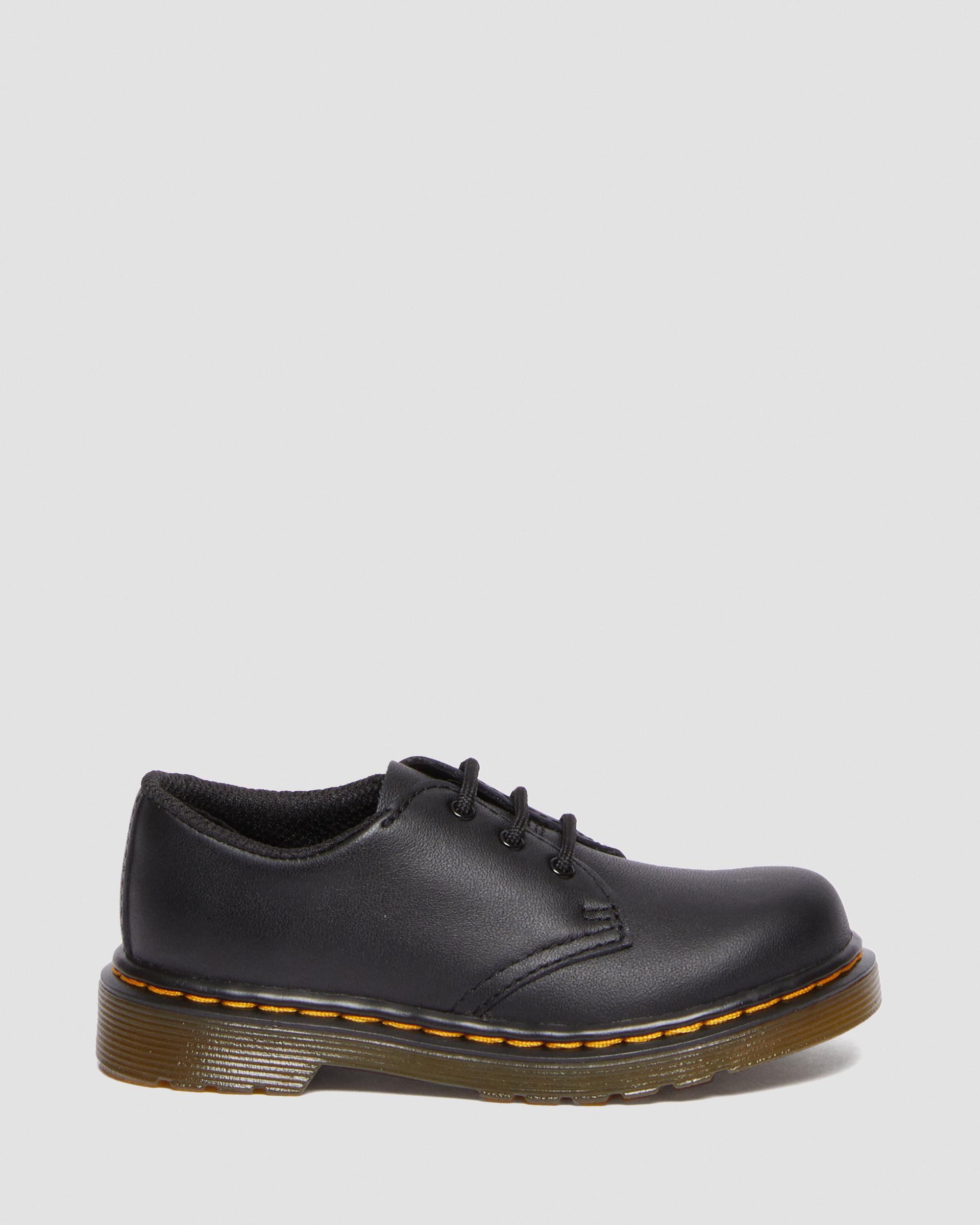 Shop Dr. Martens' Toddler 1461 Softy T Leather Oxford Shoes In Black
