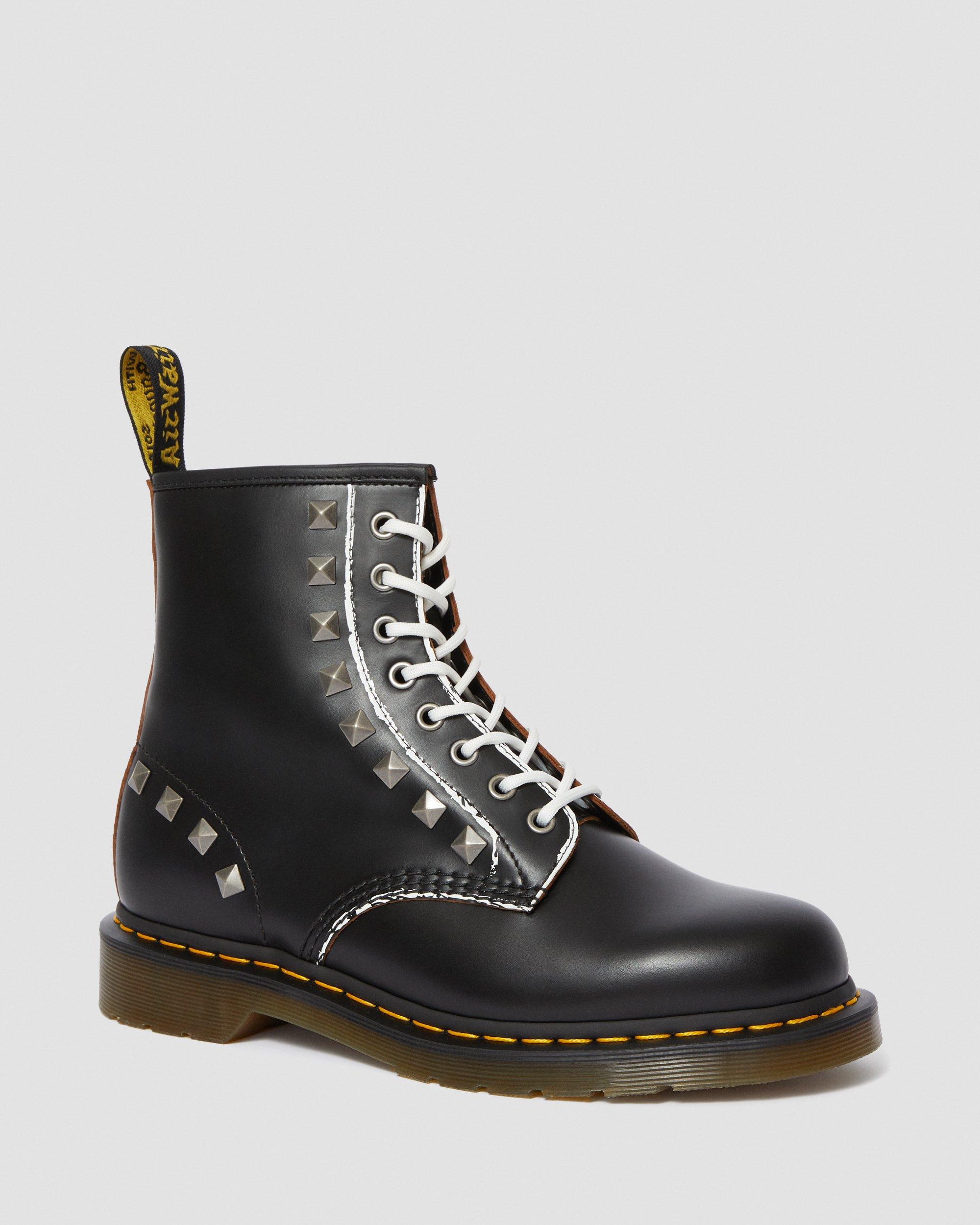 1460 STUD LEATHER ANKLE BOOTS | Dr. Martens
