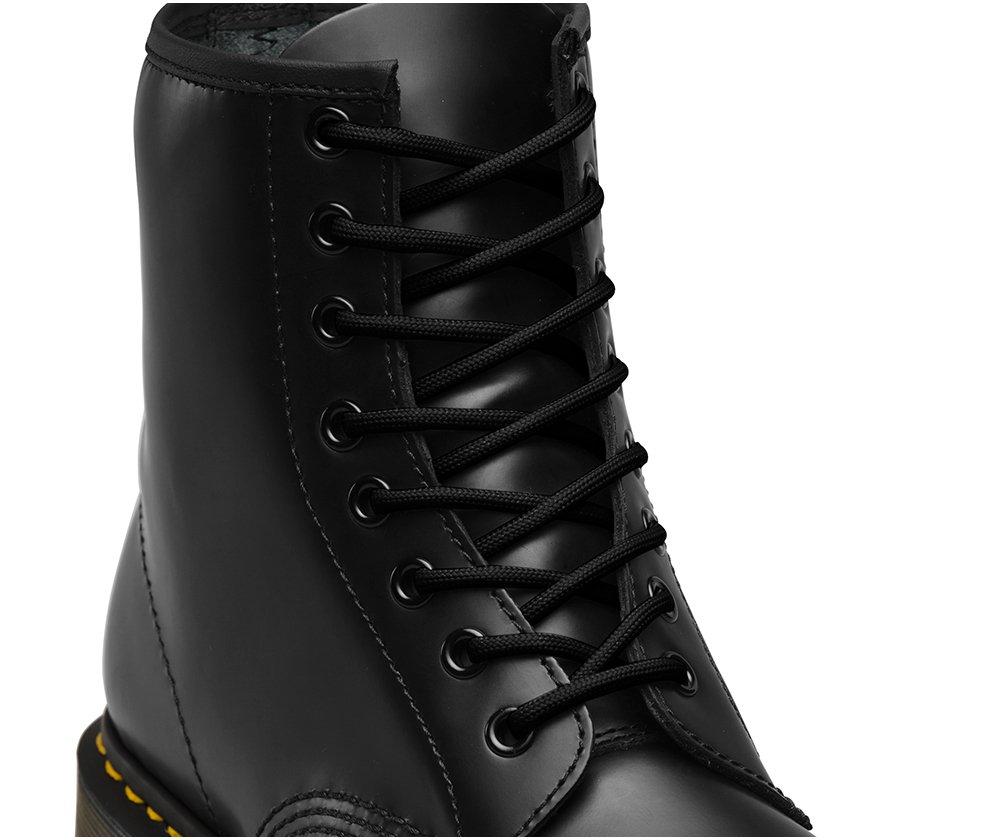 55'' BLACK ROUND LACES (8-10 EYE) | Shoe Care | Dr. Martens Official