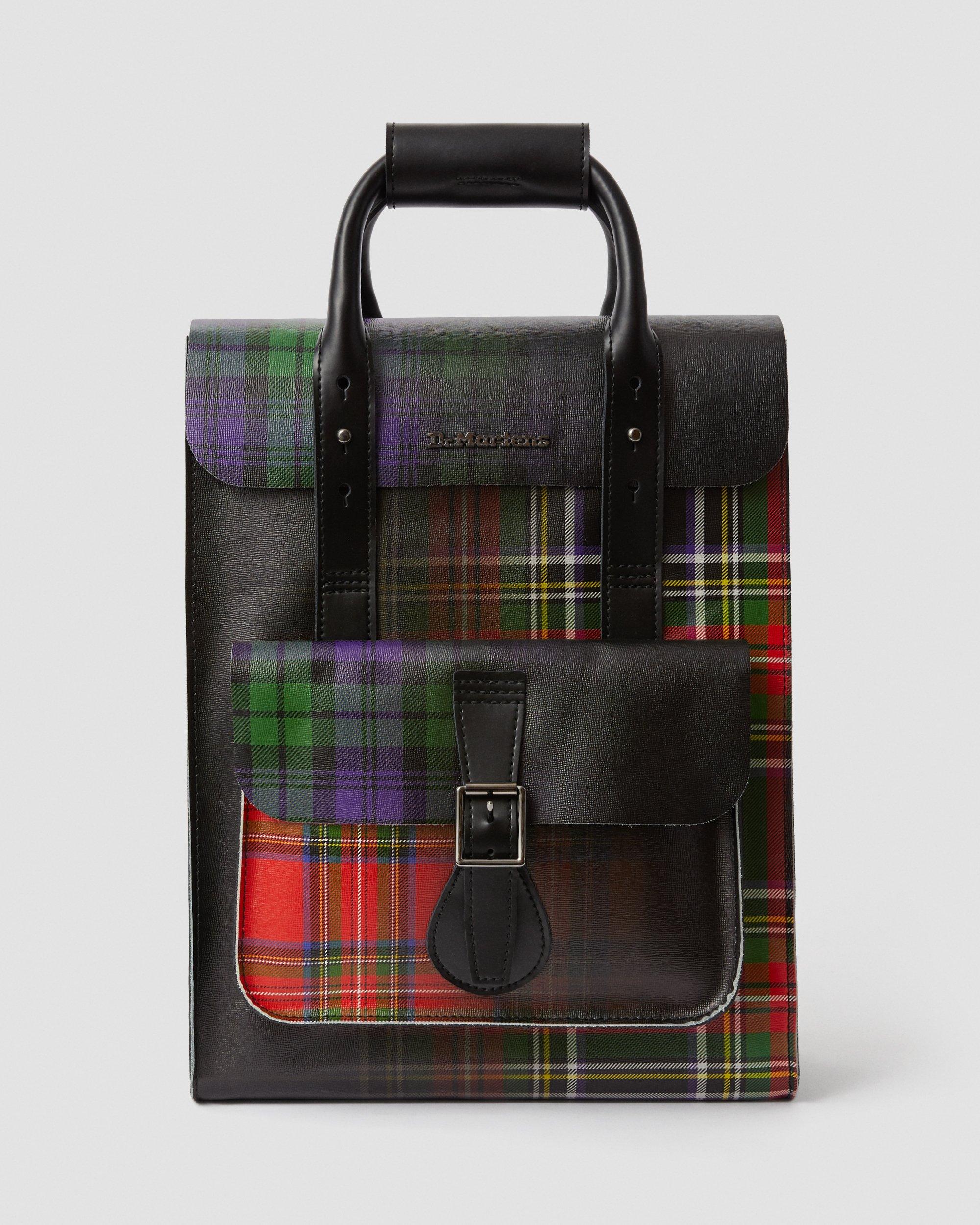 SMALL LEATHER TARTAN BACKPACK | Dr 