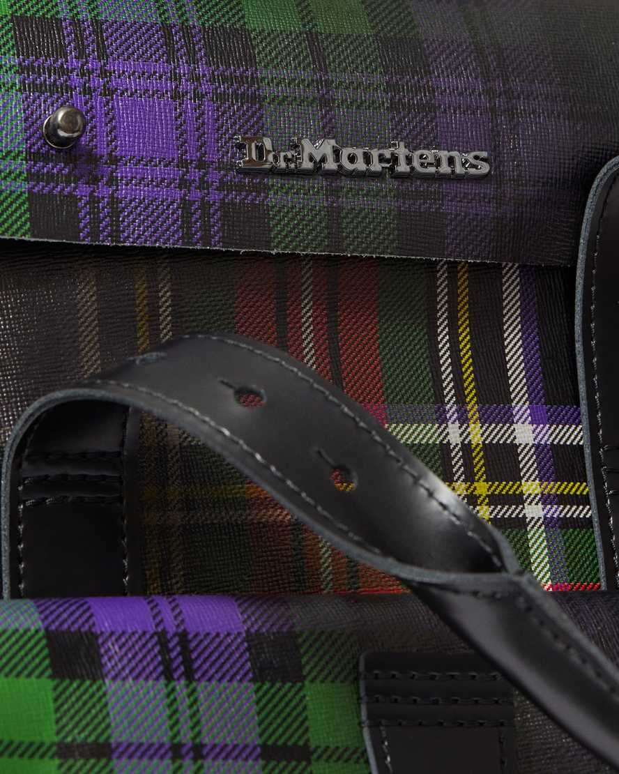 Small Leather Tartan Backpack | Dr Martens