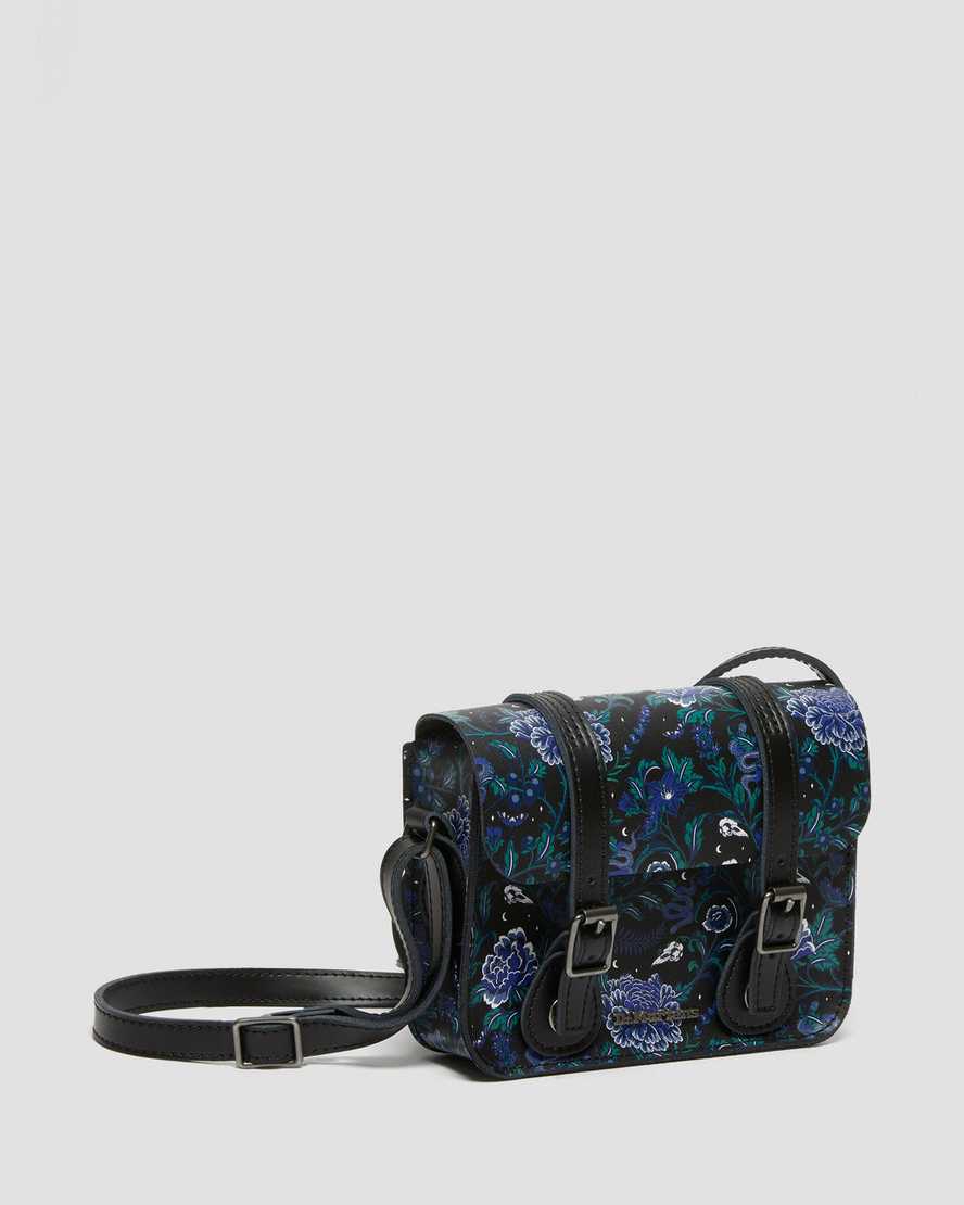 7 Inch Floral Leather Crossbody Bag7 Inch Floral Leather Crossbody Bag Dr. Martens