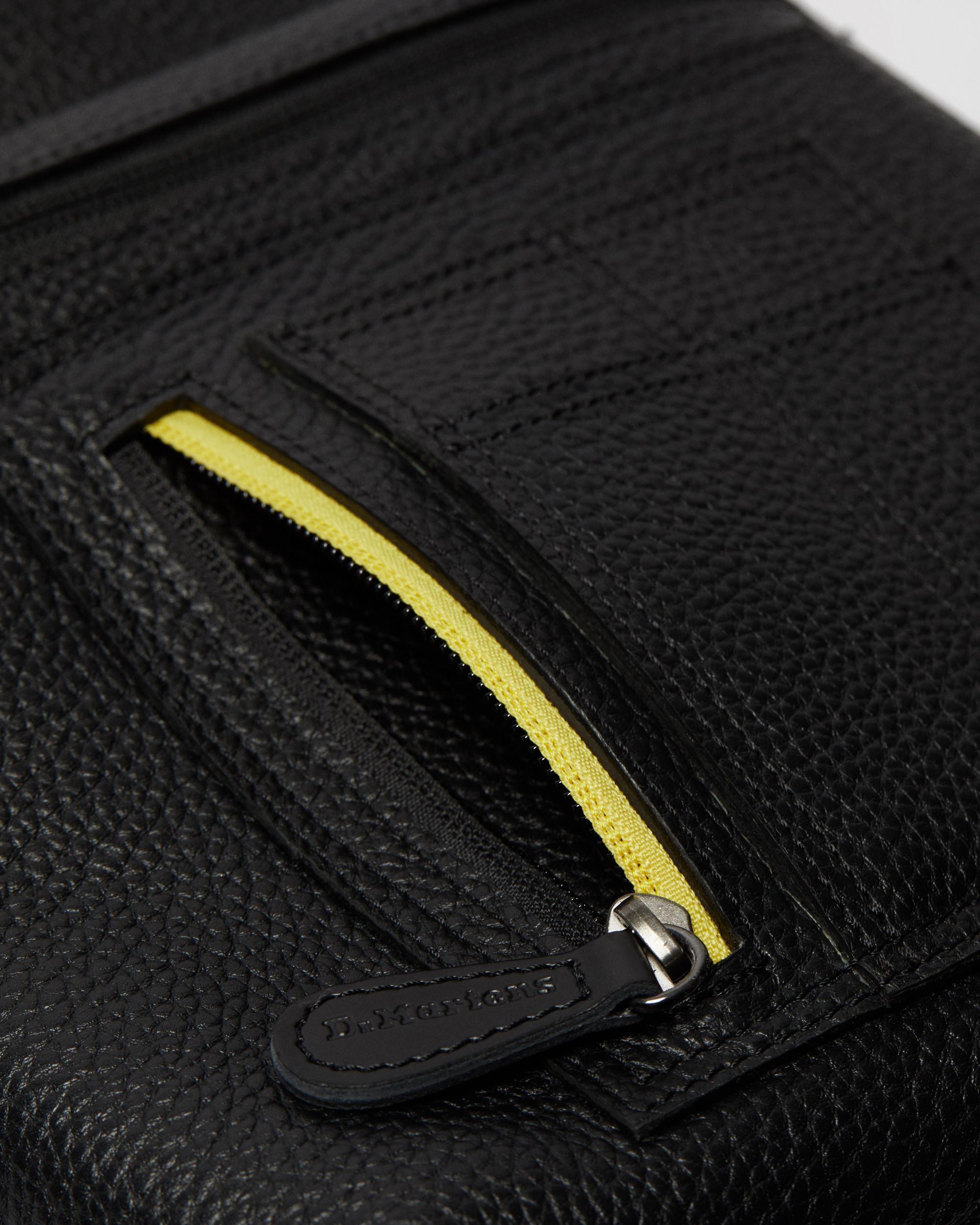 milled nappa soft leather backpack