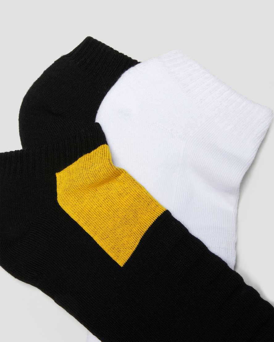 Packs de 3 paires de chaussettes basses Double Doc en coton mélangéPacks de 3 paires de chaussettes basses Double Doc en coton mélangé | Dr Martens