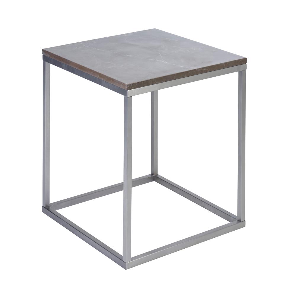 Cadre Marble Side Table Grey Dwell