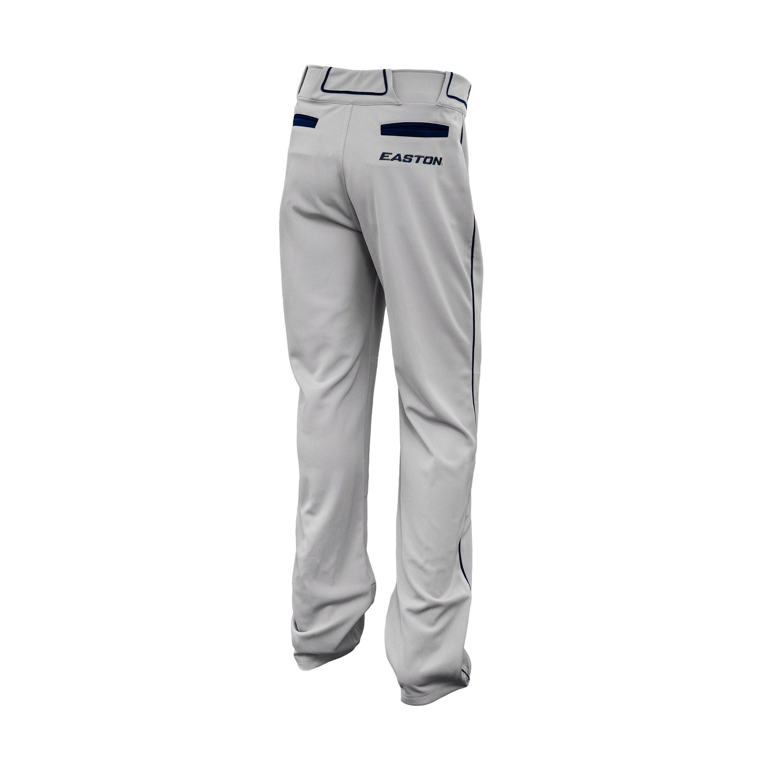 S EASTON WALK-OFF Softball Pant Innovative Adjustable Inseam System Double Reinforced Knee Adult Open Bottom Hem Opening 2020 XXL Piped 2 Batting Glove Back Pockets