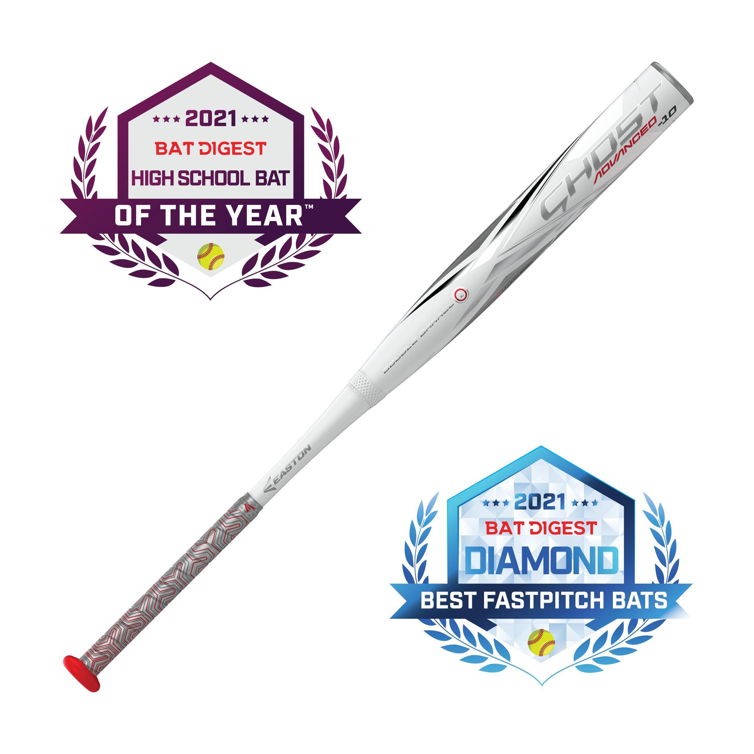 Ghost Advanced 10 Fastpitch Evenly Balanced Double Barrel 2 Bat Easton