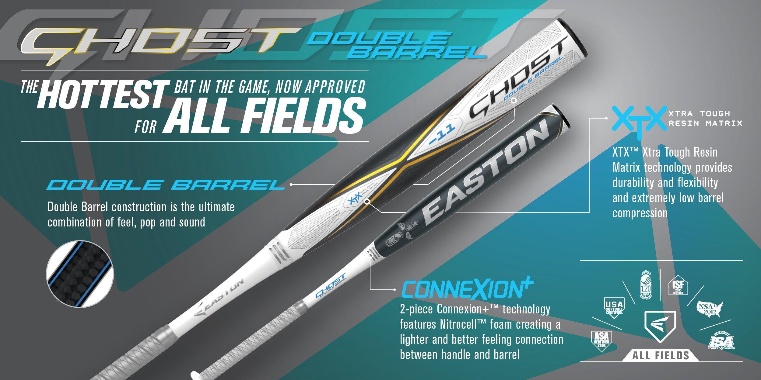 2020 EASTON GHOST DUAL STAMP FASTPITCH -11 -HAWAIIANHARDBALL Sales Store Ghost