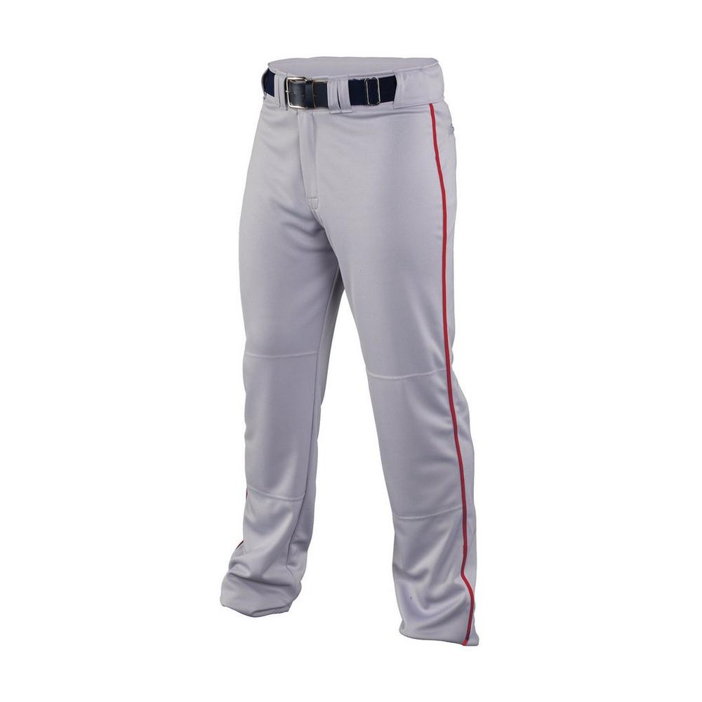 White w// Red NWT Adult Small EASTON RIVAL 2 Baseball Softball Piped Pants