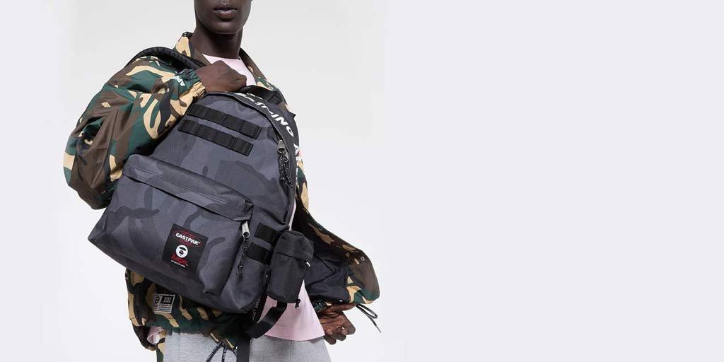 eastpak camouflage luggage