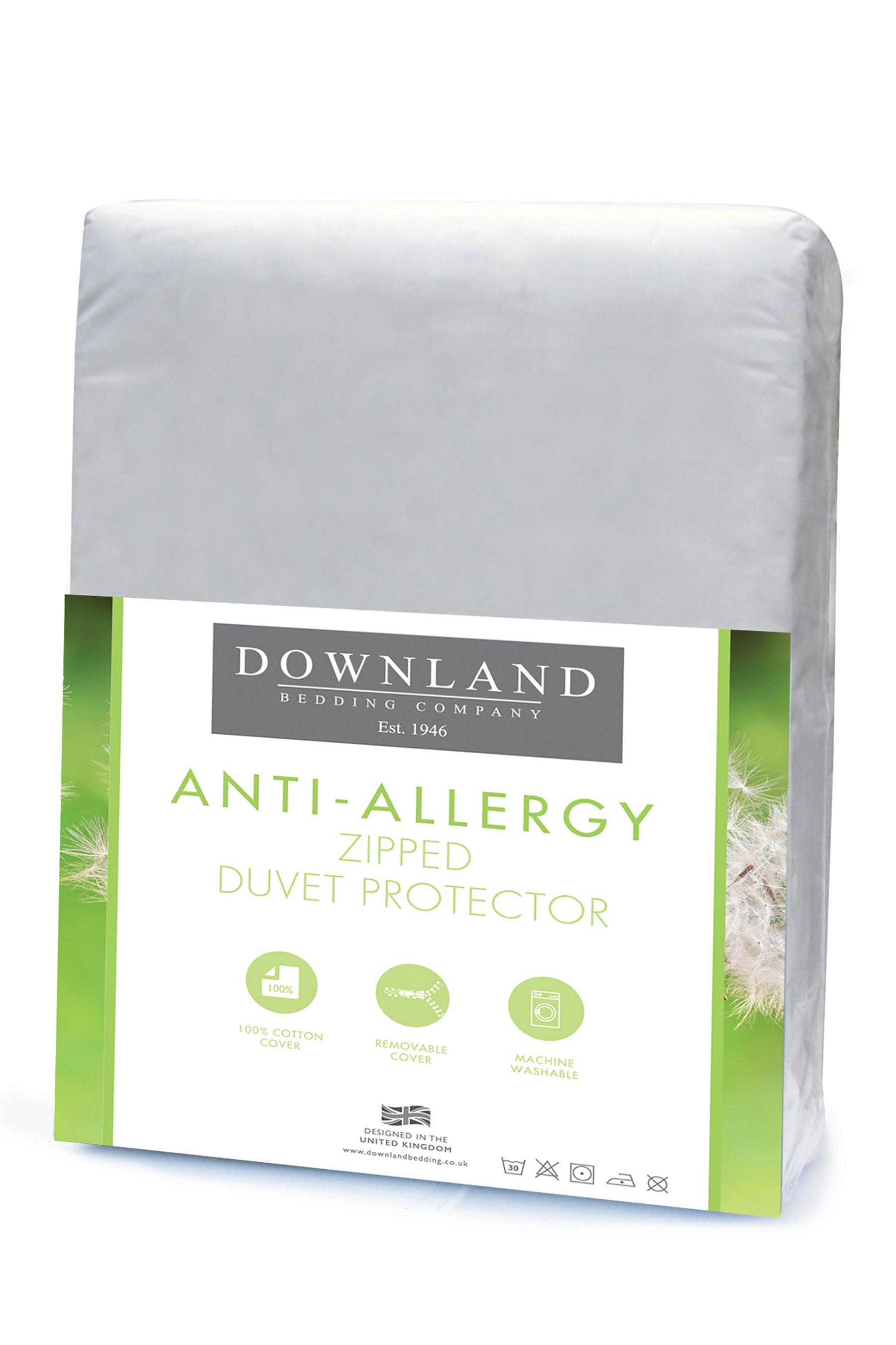 Downland Zipped Anti Allergy Duvet Protector Studio