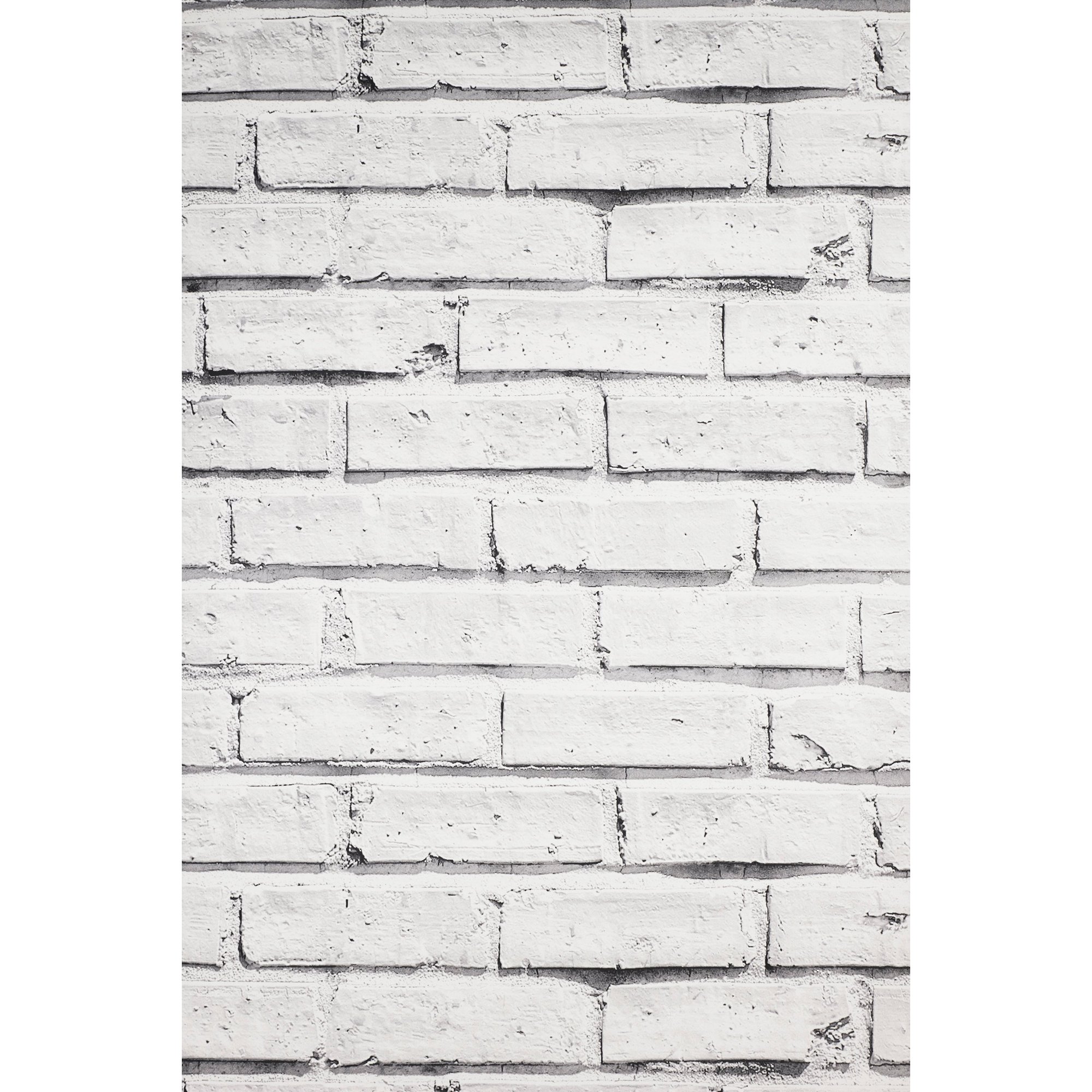Image of Arthouse White Brick Wallpaper
