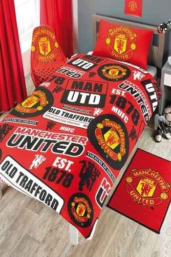 Manchester United Fc Duvet Set Studio