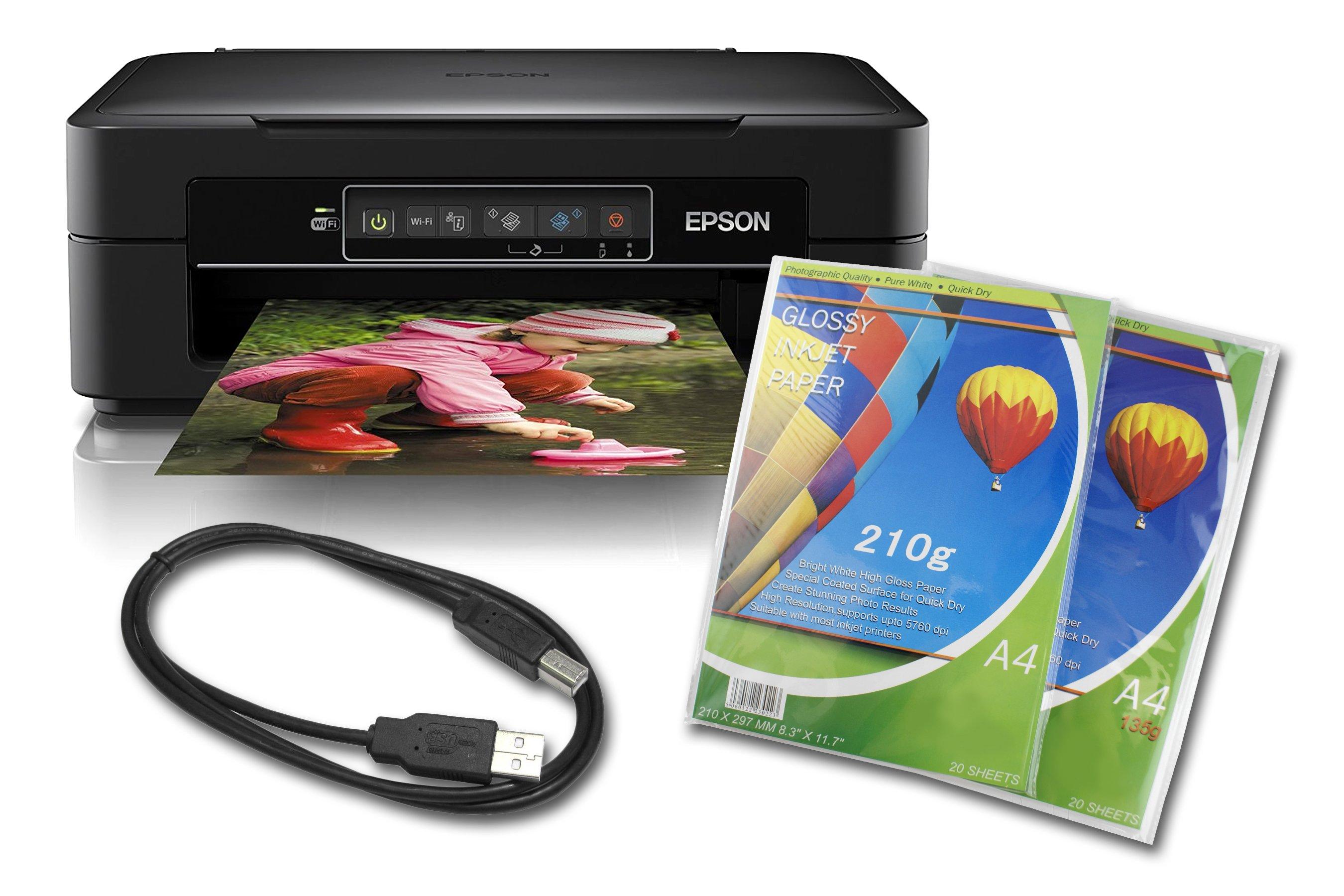 Epson XP 245 Inkjet Printer Bundle | Studio