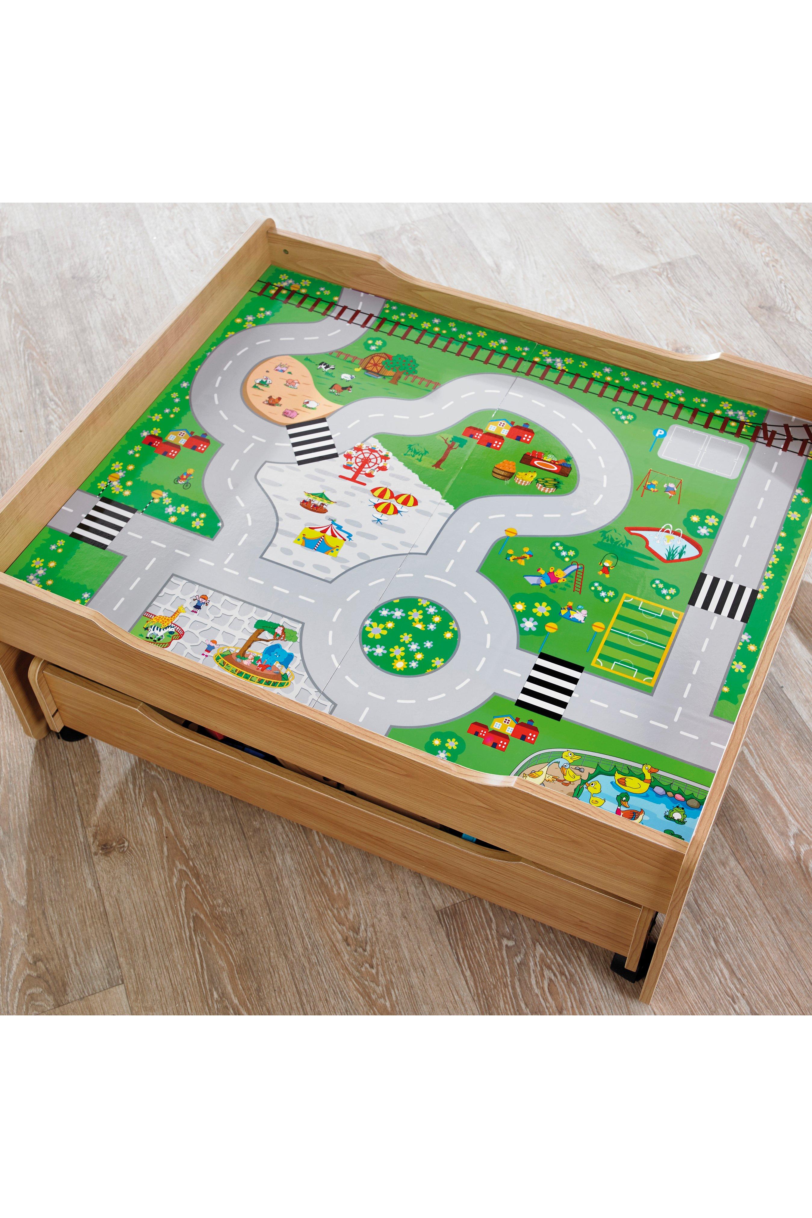 studio wooden train set