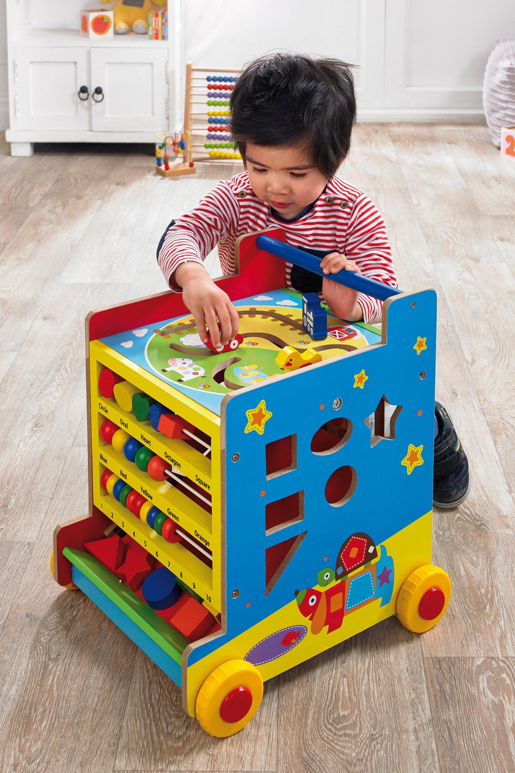 8 in 1 activity learning cart