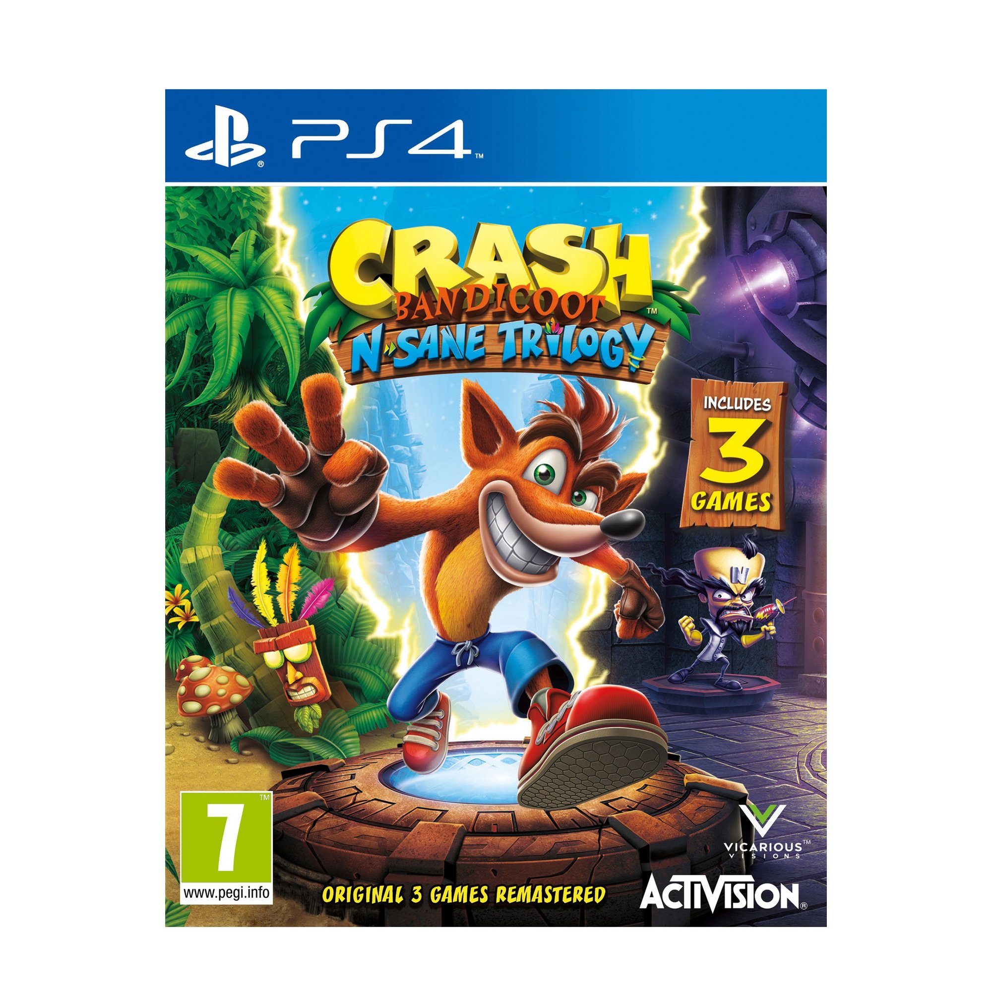 Sony PS4: Crash Bandicoot N Sane Trilogy