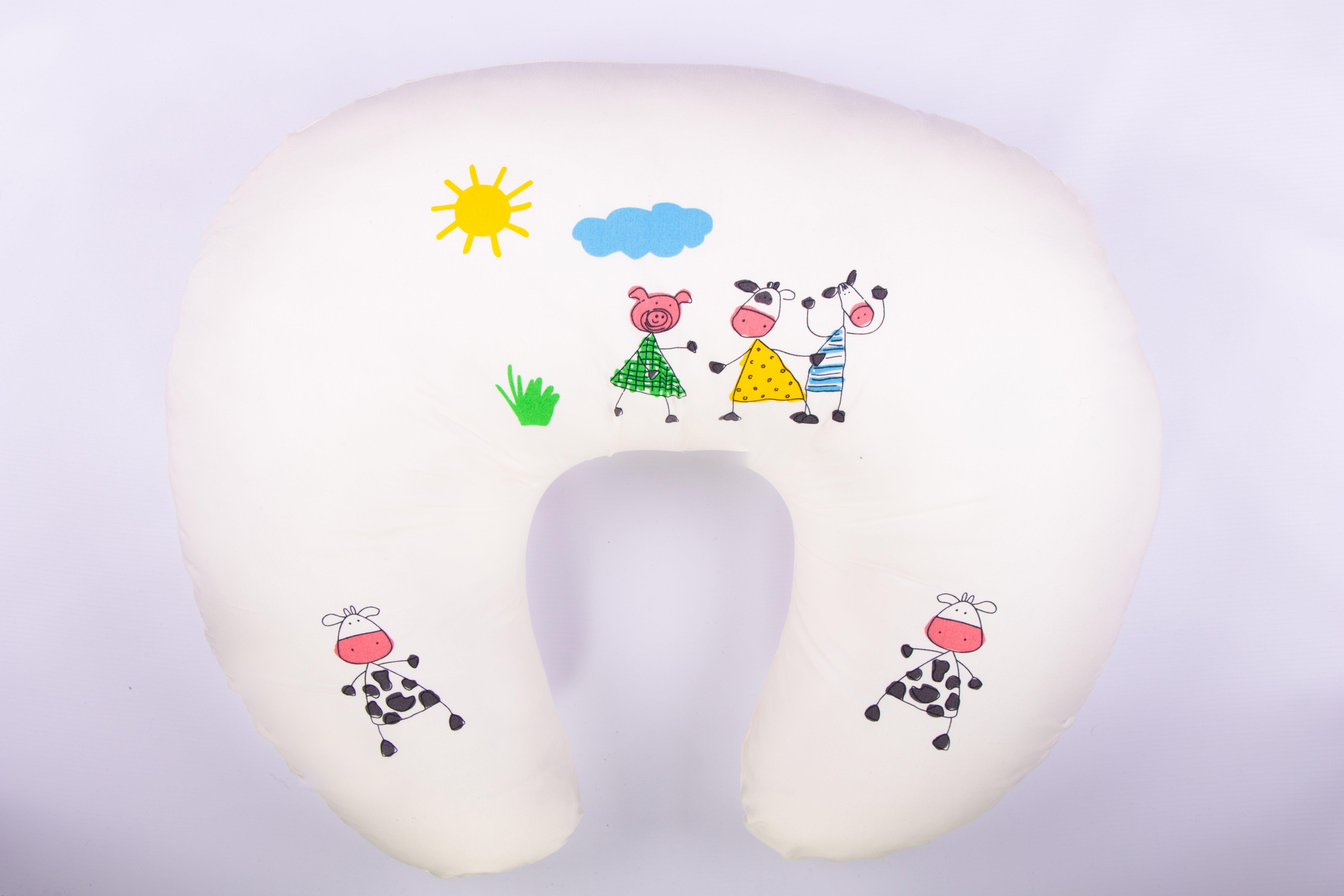 Widgey Cow Print Pregnancy Or Baby Pillow Studio