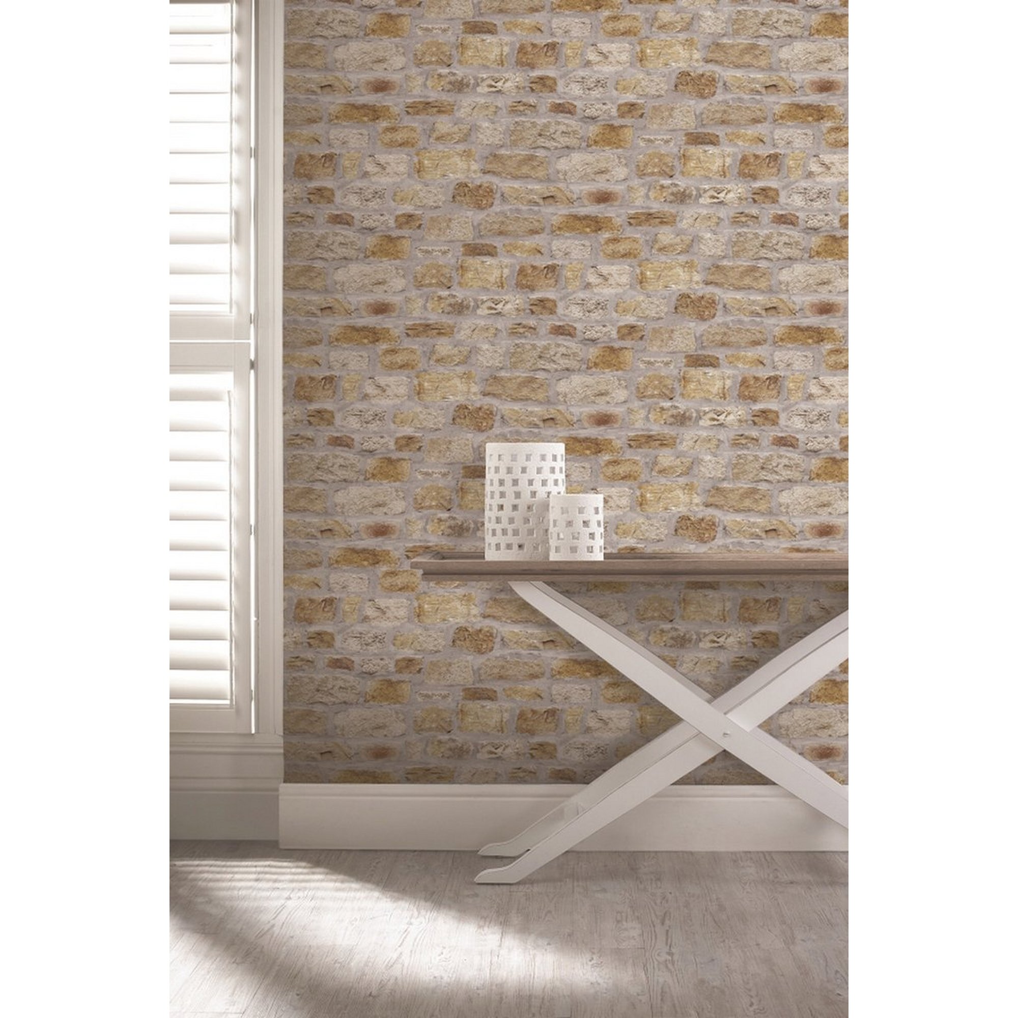 Image of Arthouse Country Stone Wallpaper