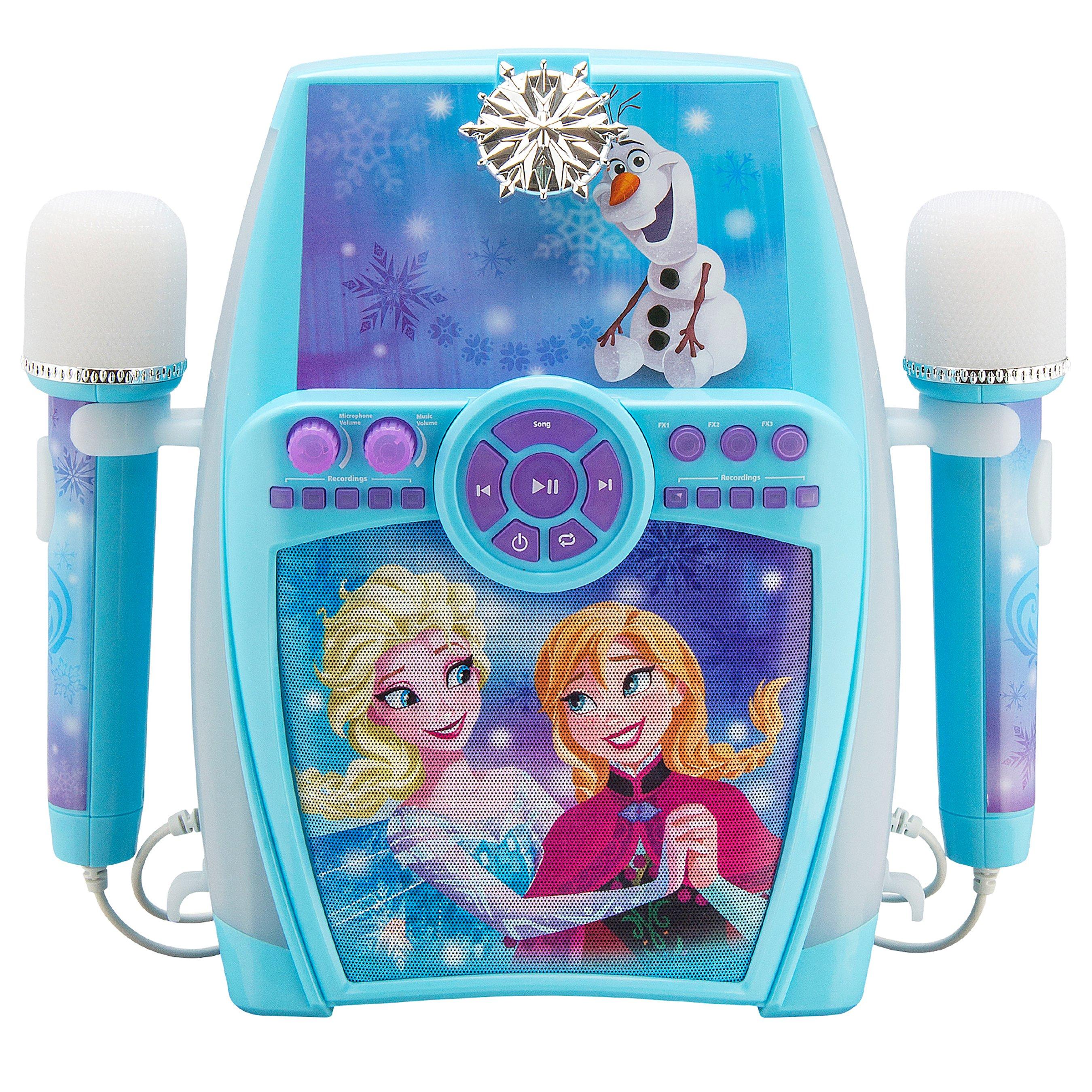 disney frozen cd player with microphones