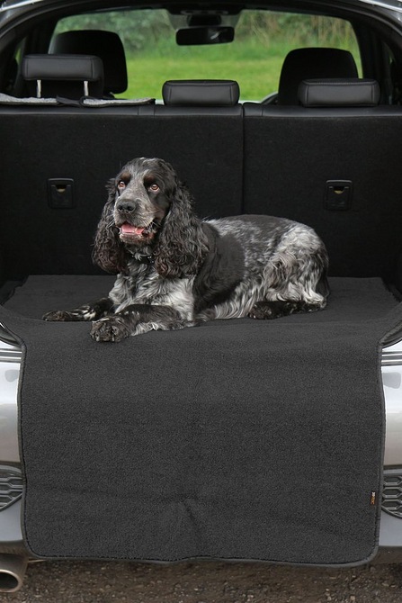 Leak Proof Washable Non-Slip Rubber Backing Hard Wearing RAC Advanced Pet Dog Car Boot Protector Black 