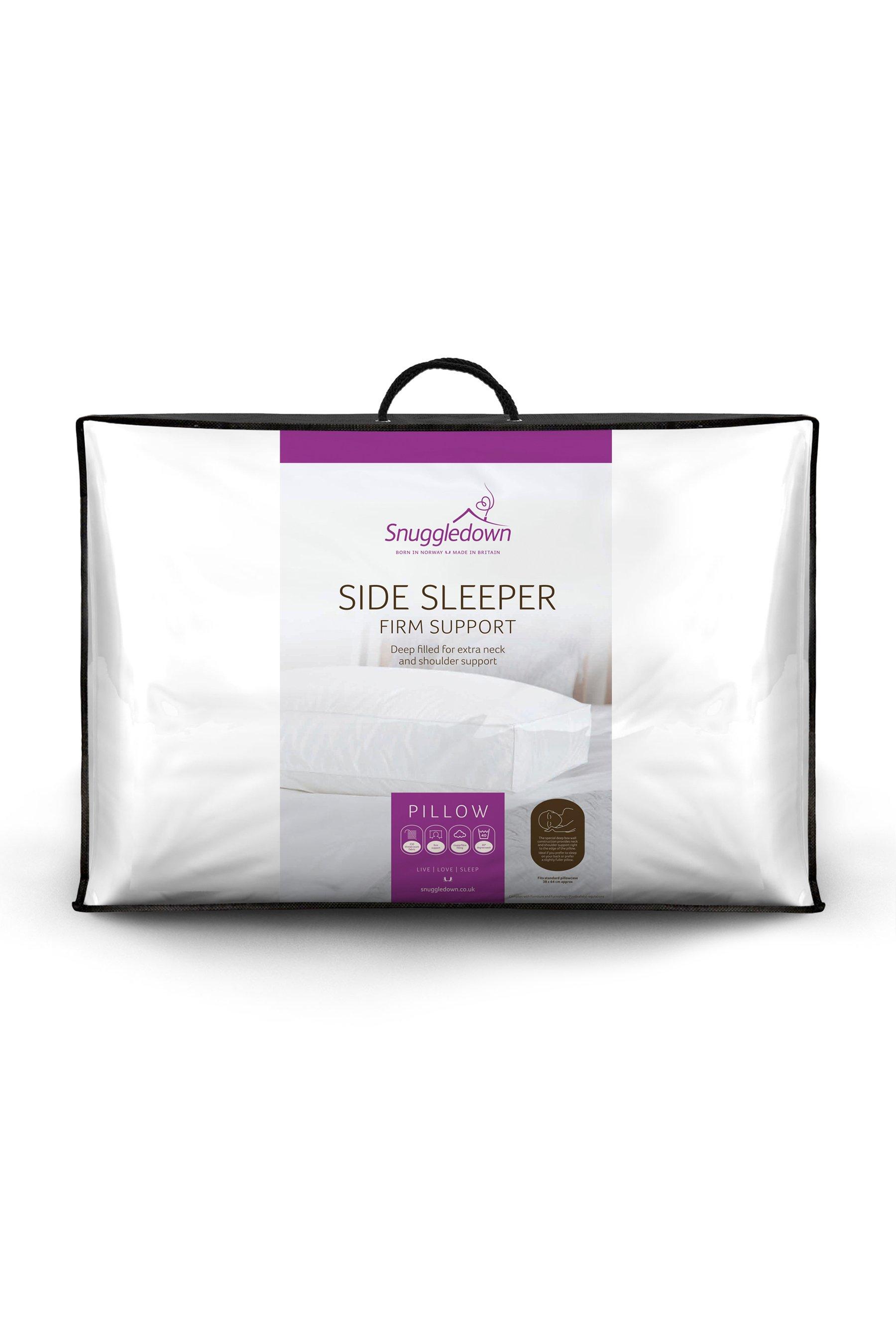 slumberdown side sleeper pillow