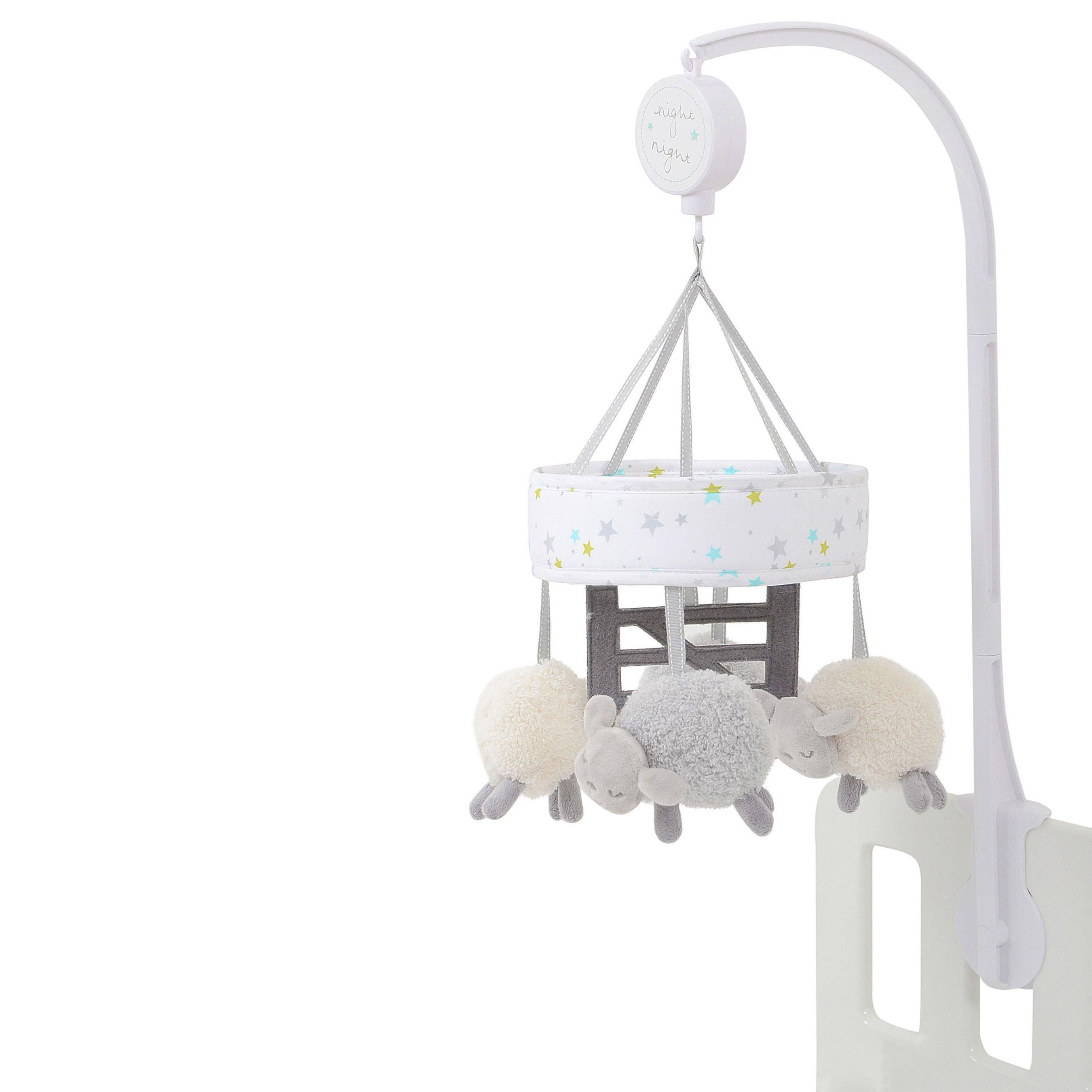 counting sheep cot mobile