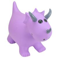 Image of Happy Hopperz Purple Dino Toy