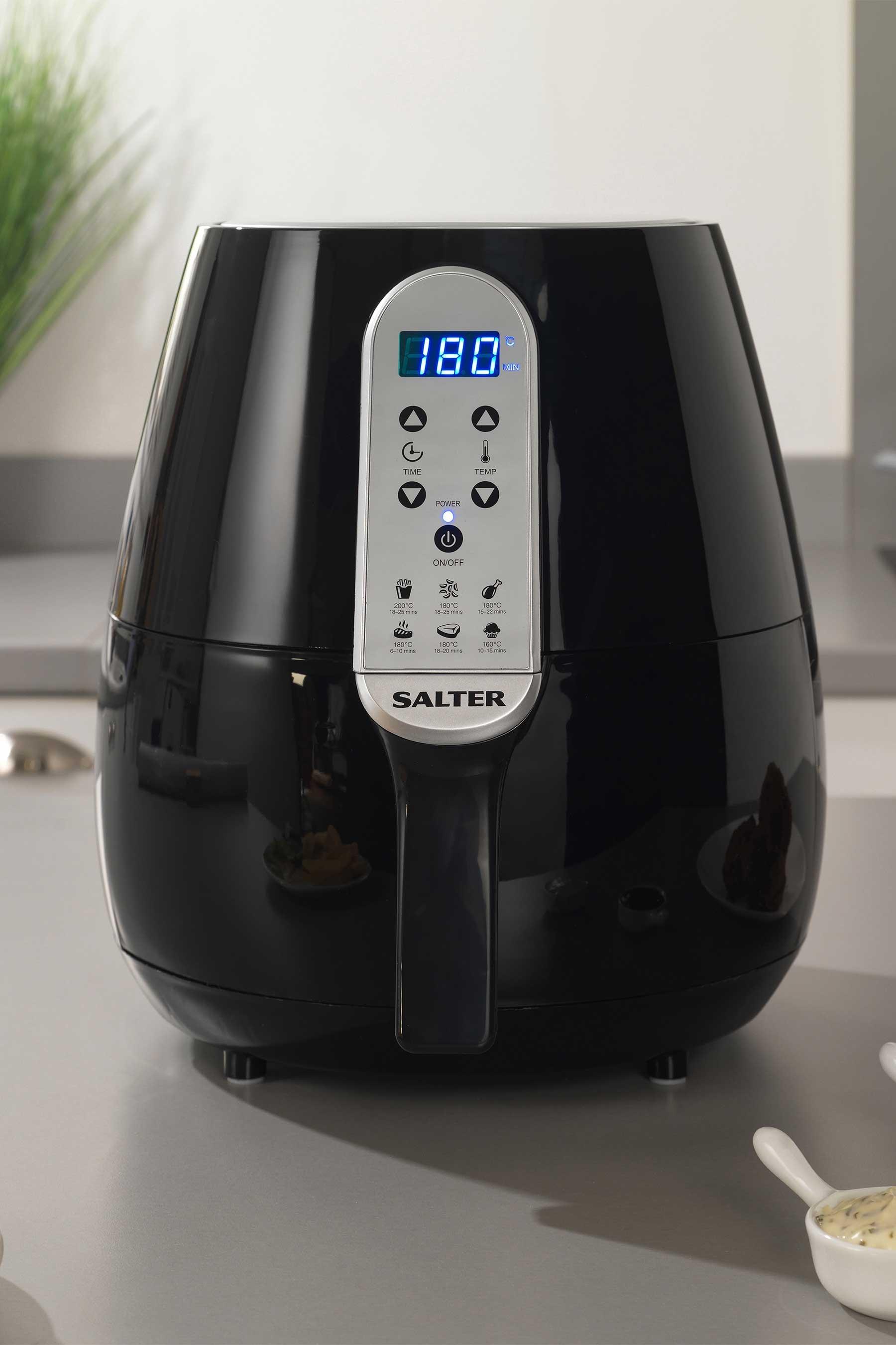 Salter Ek4221 1300W Digital 4.5L Air Fryer Black Salter FR