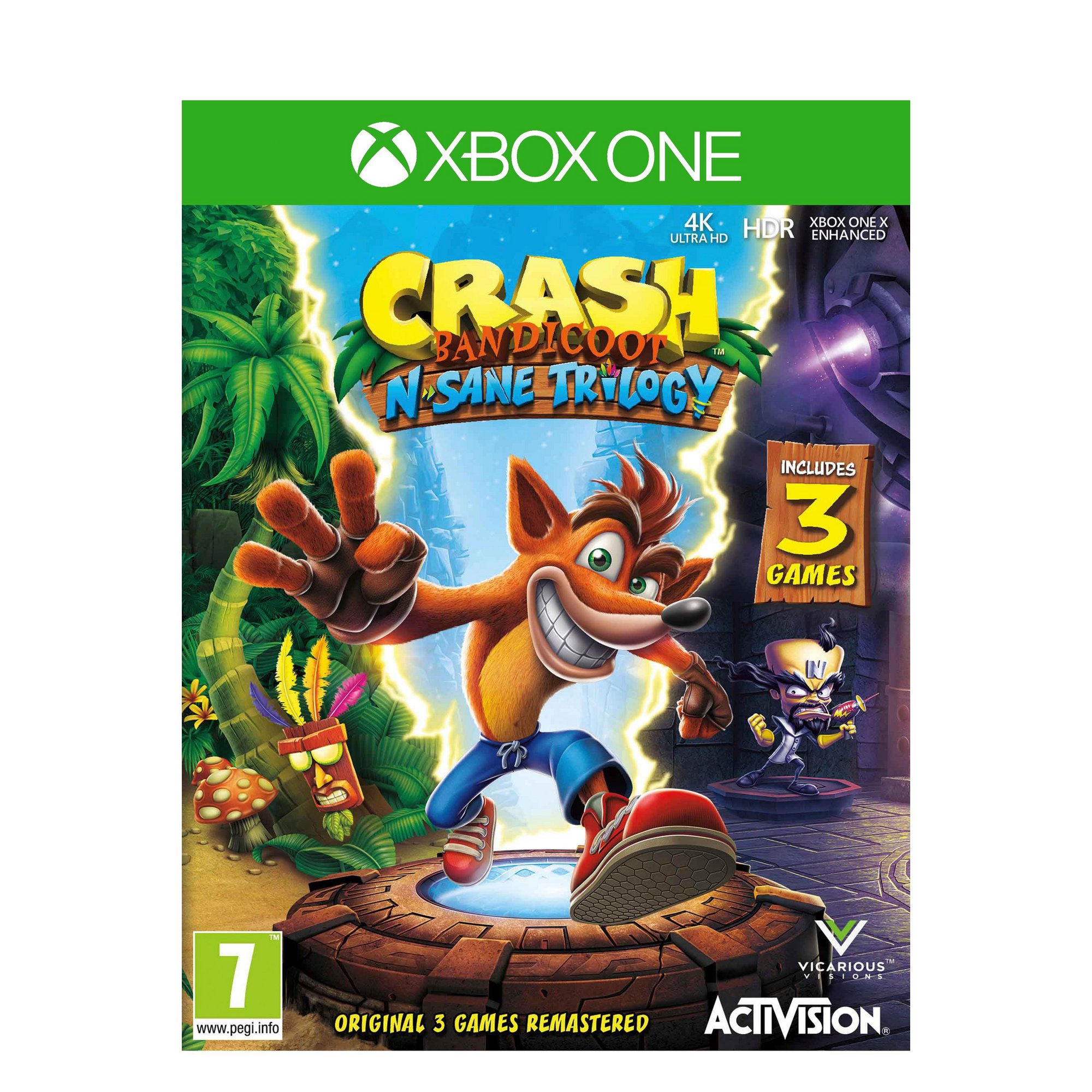 Microsoft Xbox One: Crash Bandicoot N.Sane Trilogy