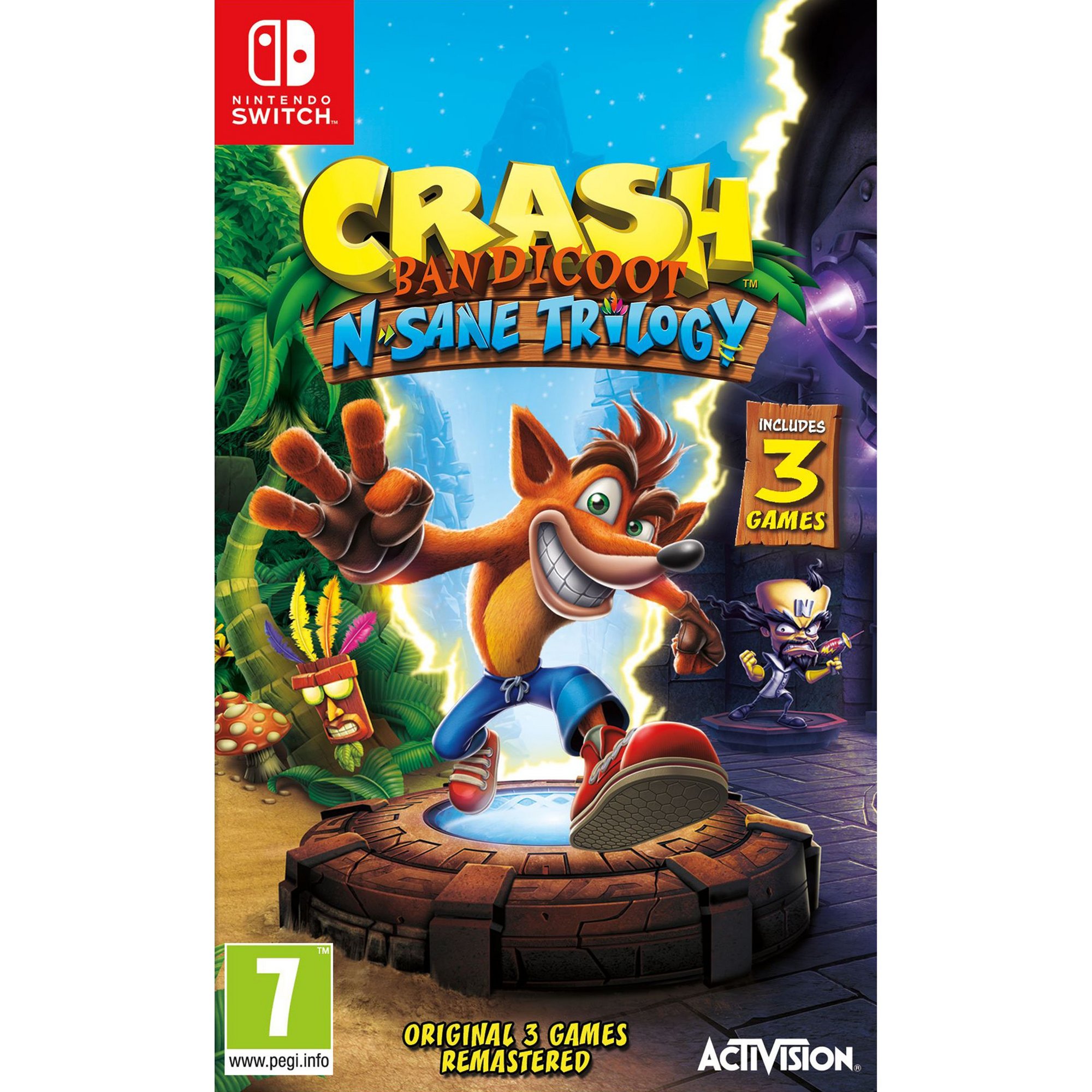 Nintendo Switch: Crash Bandicoot N.Sane Trilogy