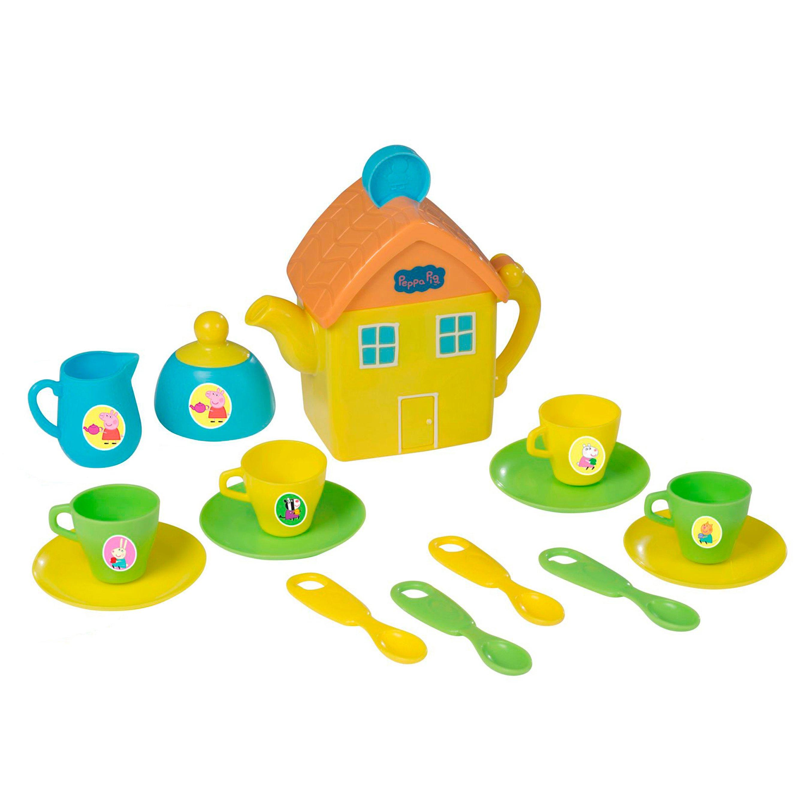 peppa pig house tea set