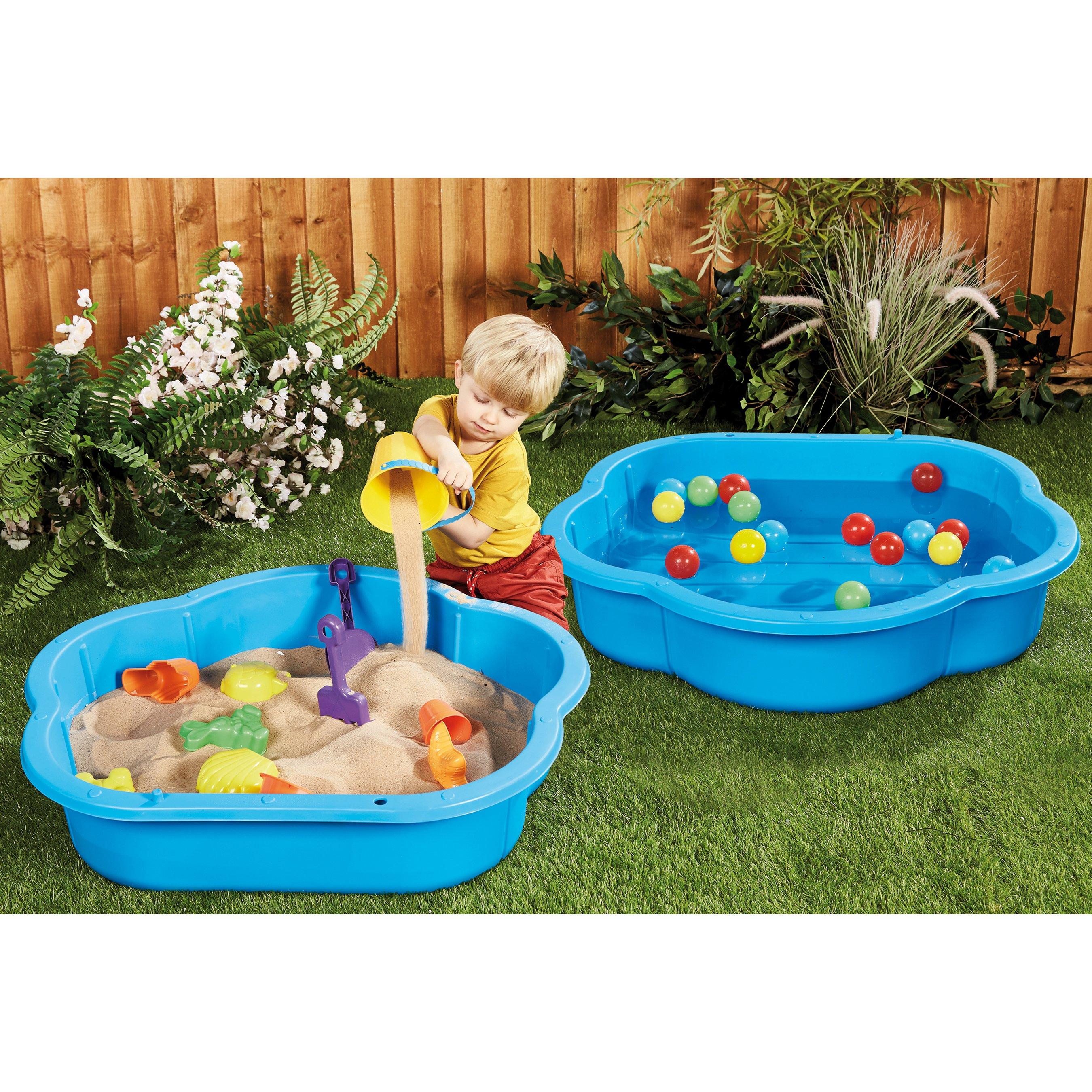 Plastic Sand Water Ball Pit And Skittles Set Studio