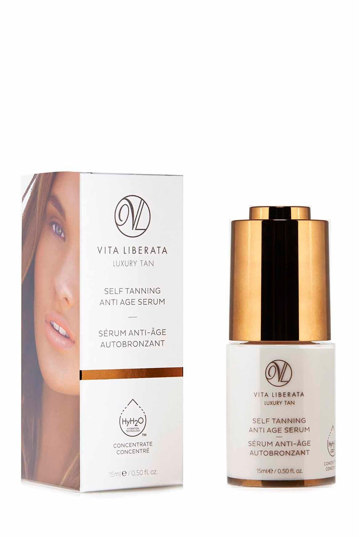 vita liberata self-tanning anti-age serum 15ml - natural