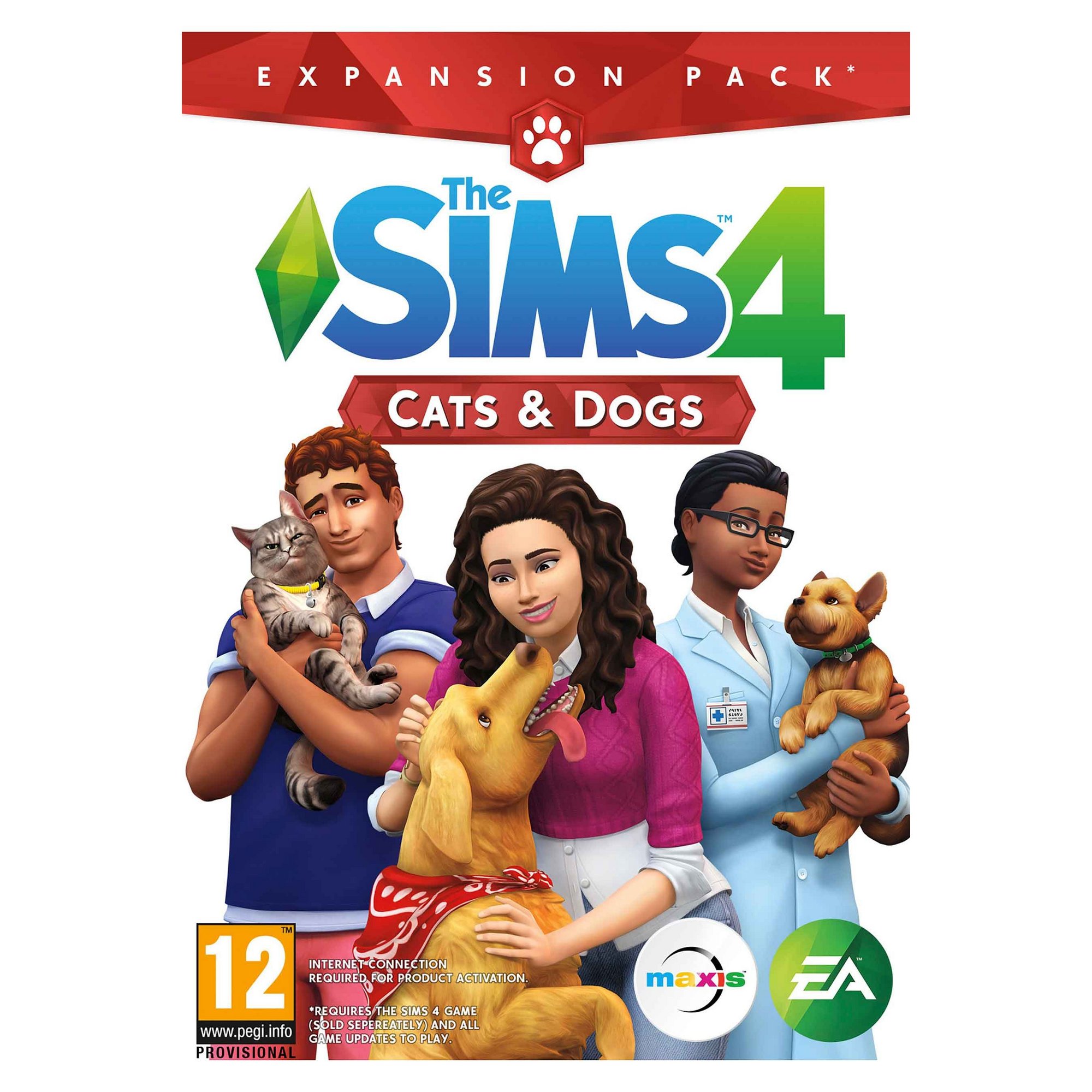 EA PC: The Sims 4 Cats and Dogs Expansion Pack