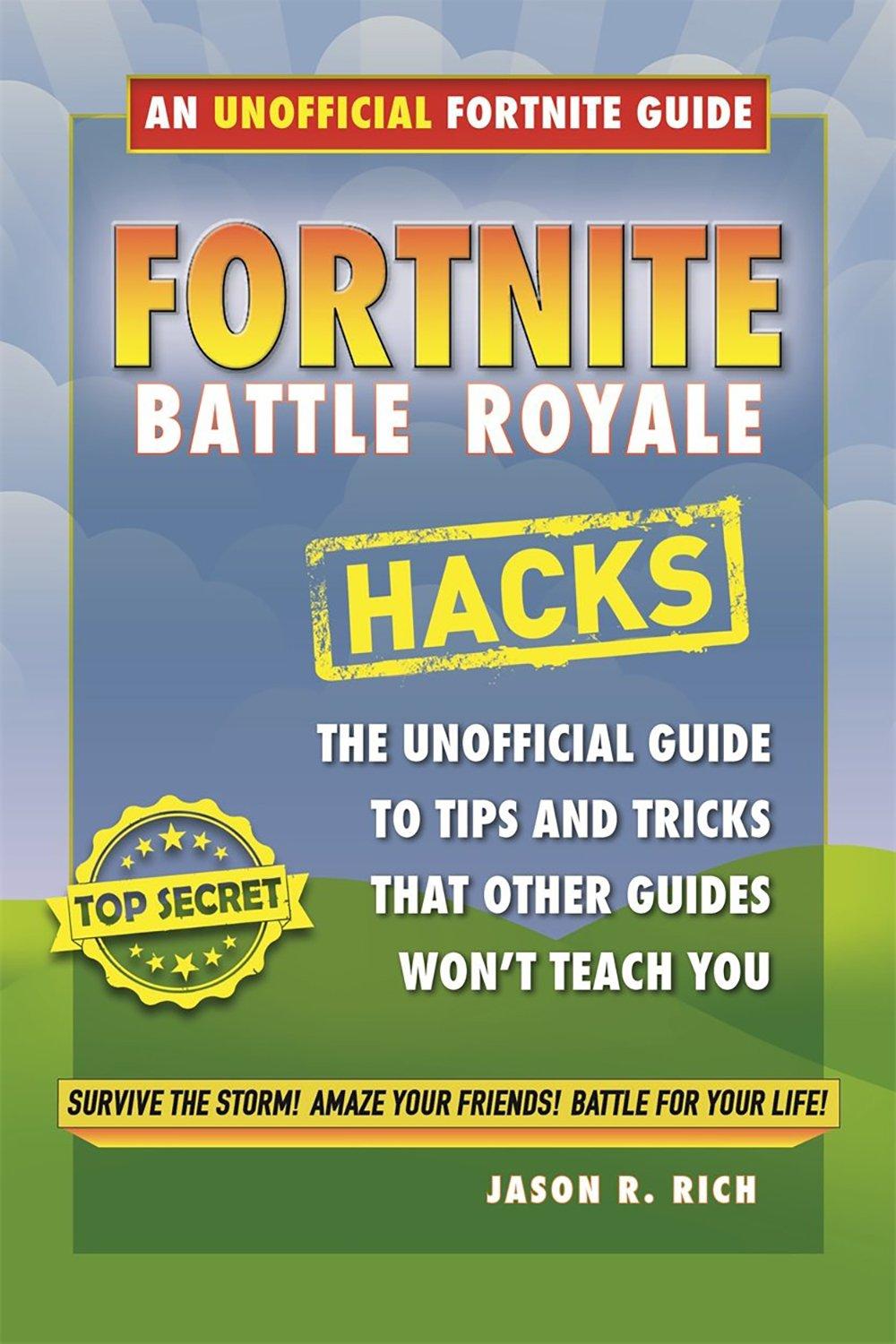 image for fortnite battle royale hacks book from studio - fortnite book