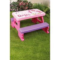 Image of Pink Unicorn Picnic Table