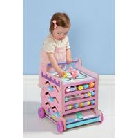 Image of Pink 8-In-1 Activity Learning Cart