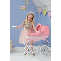 Image of Pink Baby Royale Doll Pram