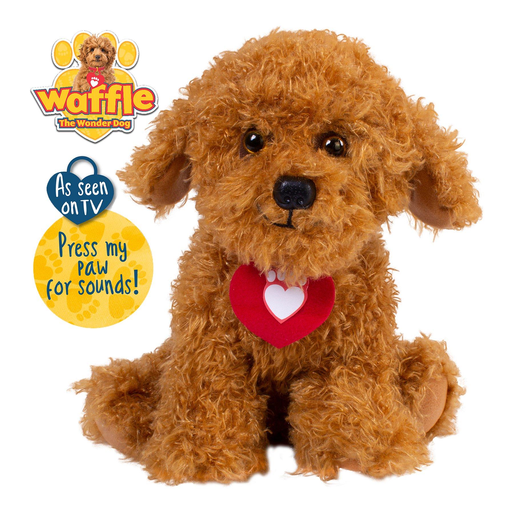 waffle the wonder dog soft toy