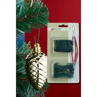 Image of 150 Green Decoration Tree Hooks