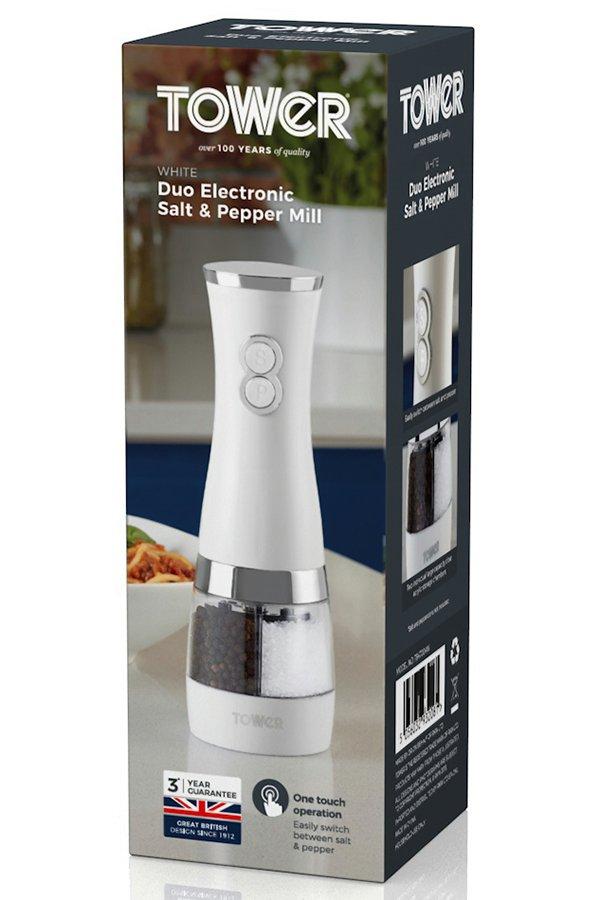 Tower Cavaletto Electric Duo Salt & Pepper Mill Set