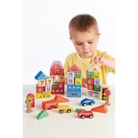 Image of 40 Pieces City Blocks Set