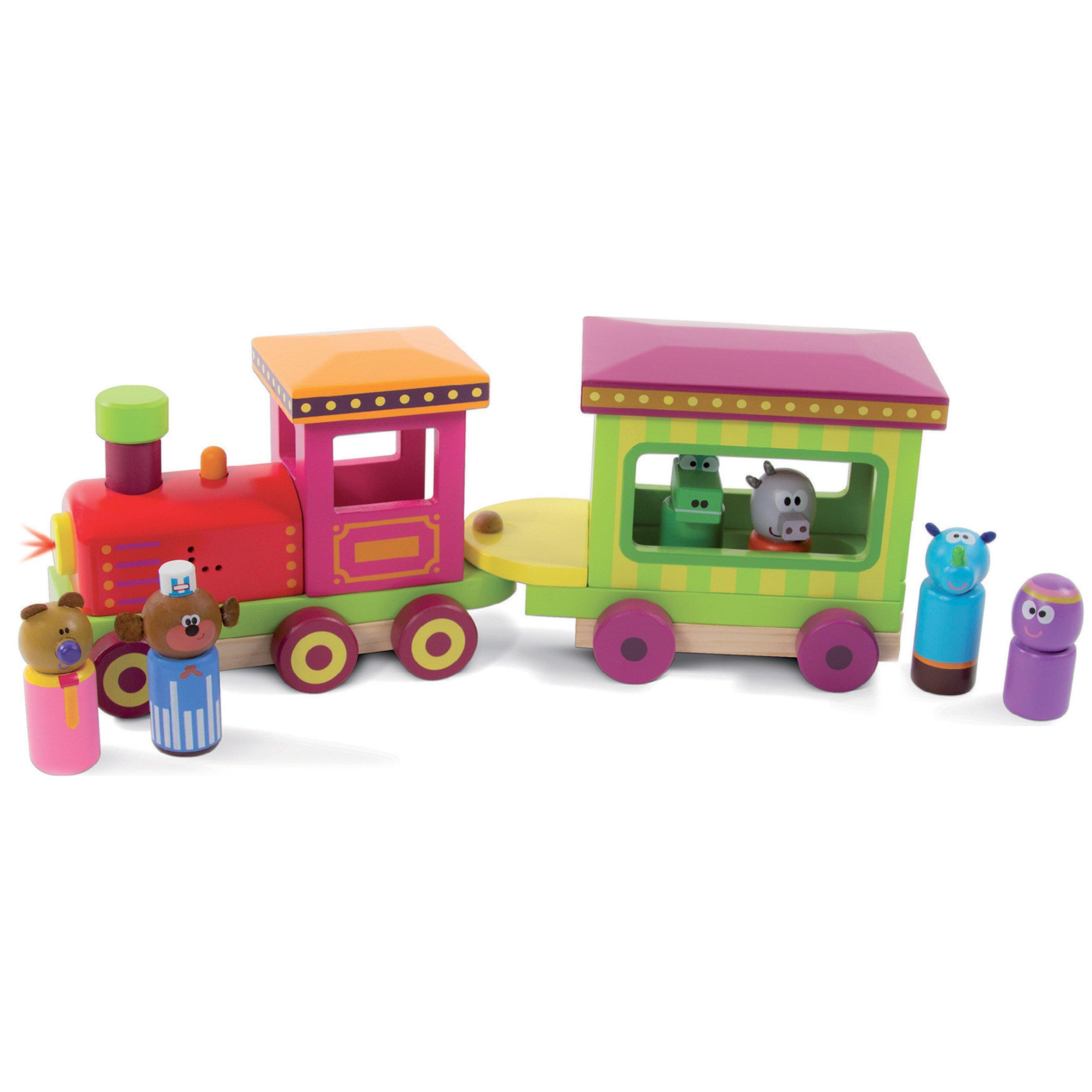 hey duggee light and sound train playset