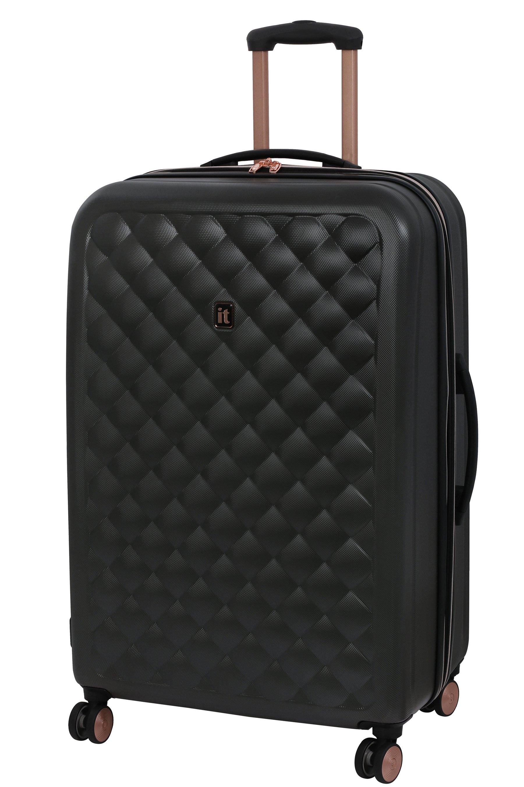 it luggage cushion lux single expander hard shell medium case